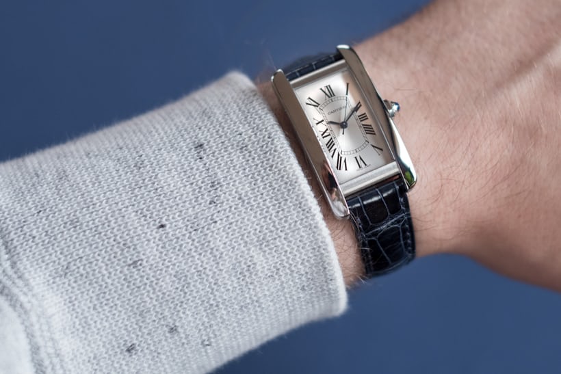 A Week On The Wrist The Cartier Tank Americaine In Steel Hodinkee