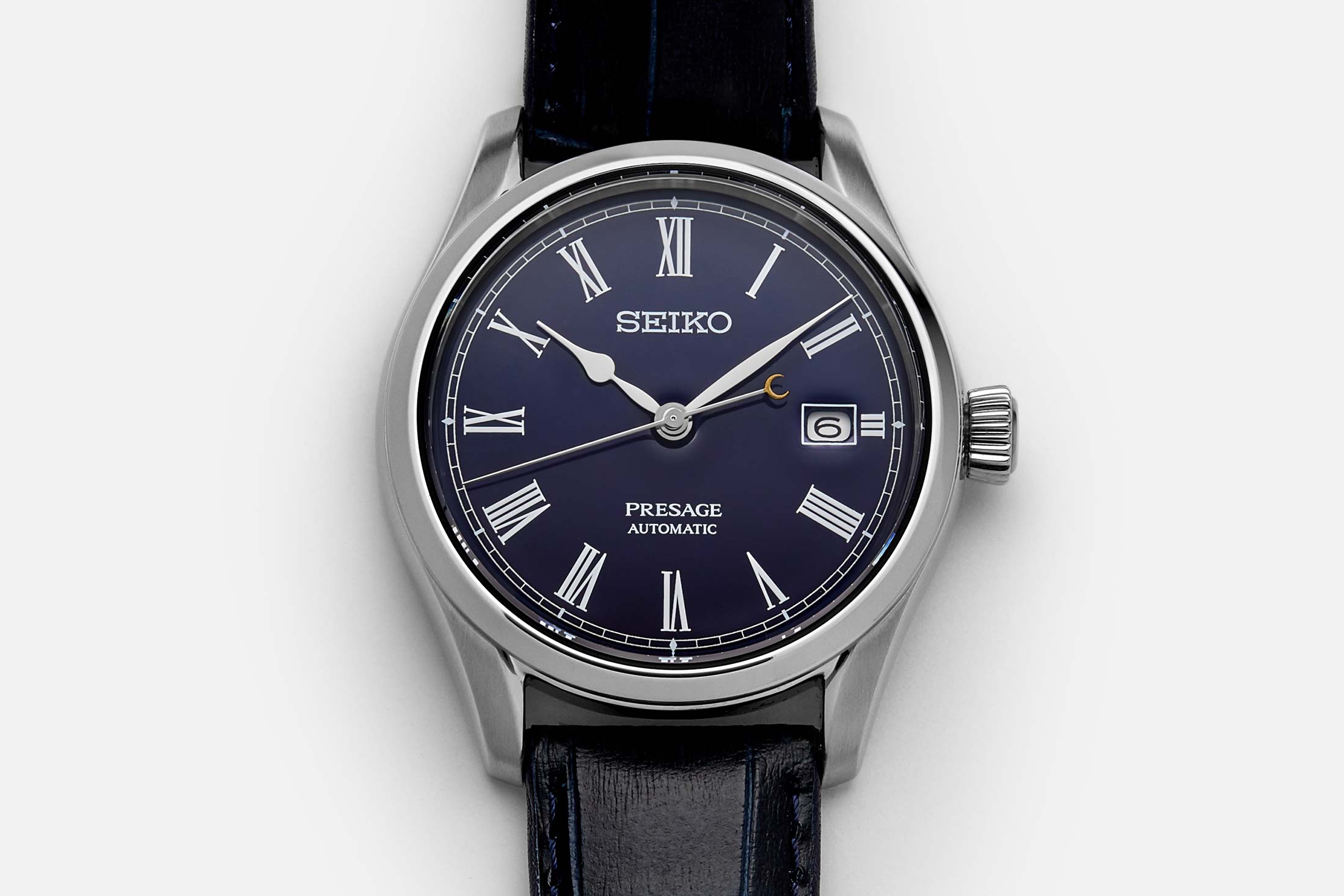 seiko presage blue dial