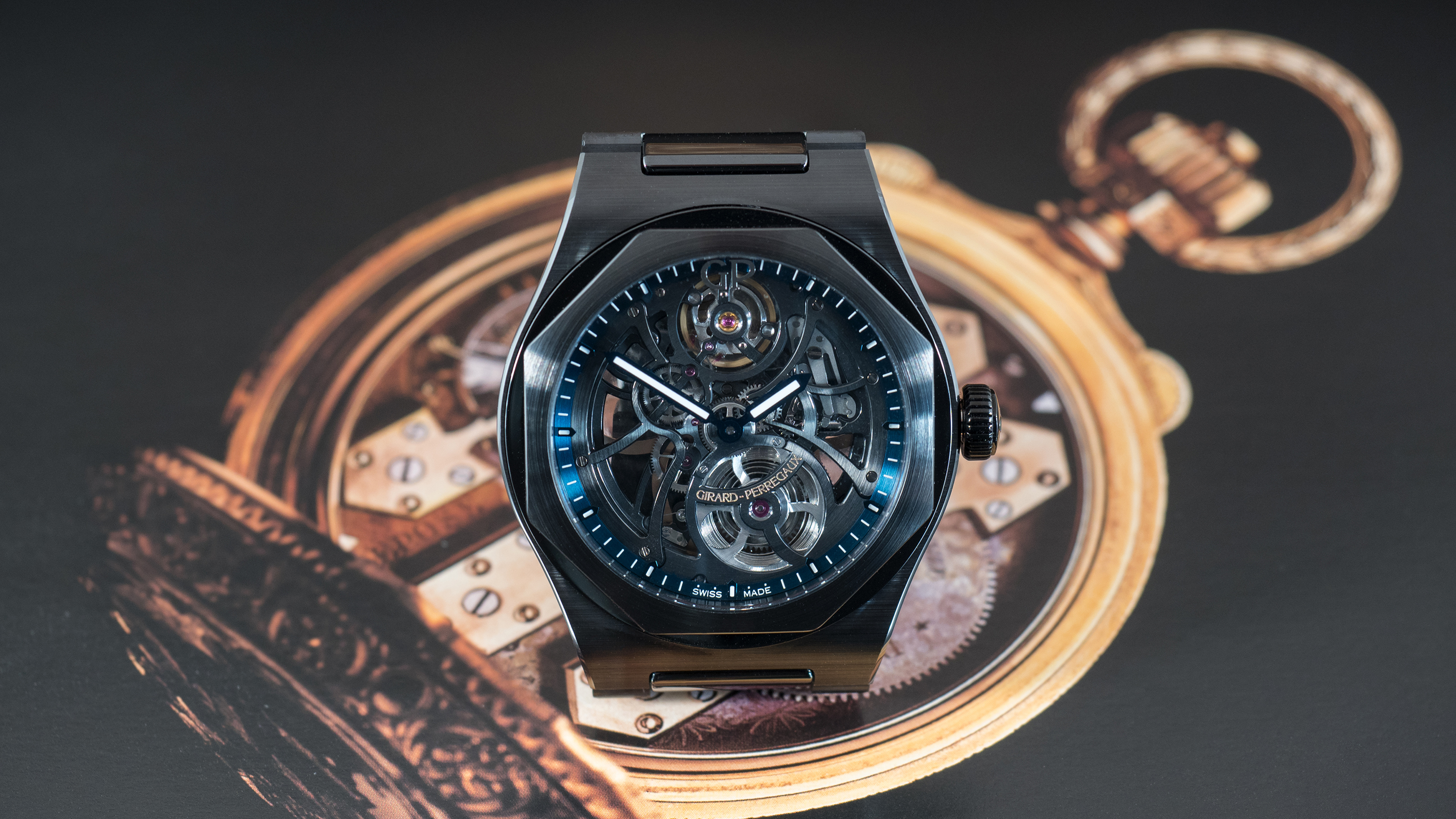 Introducing The Girard Perregaux Laureato Skeleton Ceramic U.S