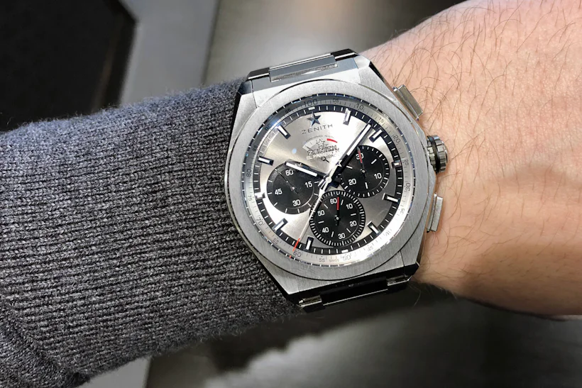 Introducing The Zenith Defy El Primero In Titanium With A Closed