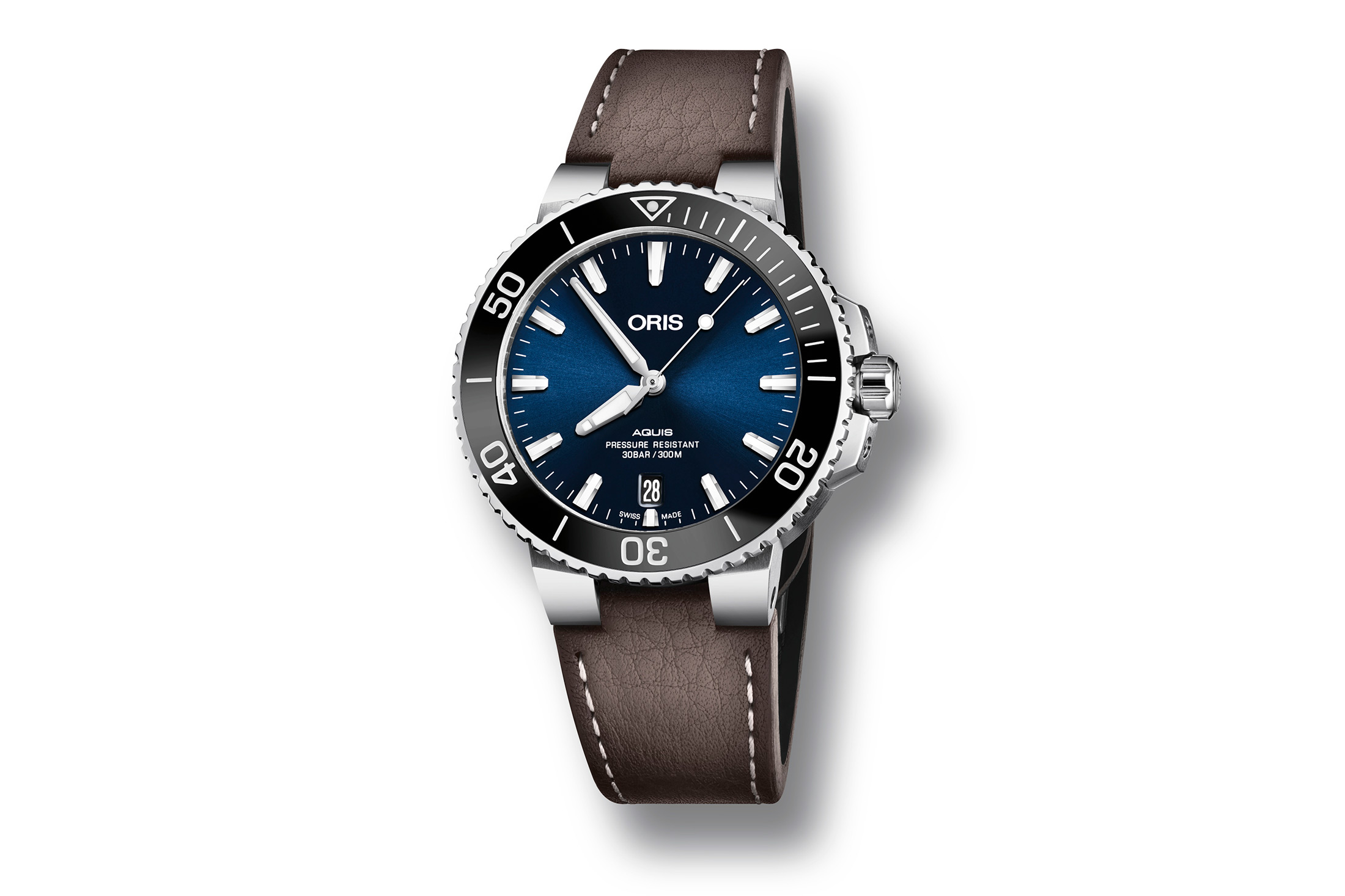 Oris discount aquis size