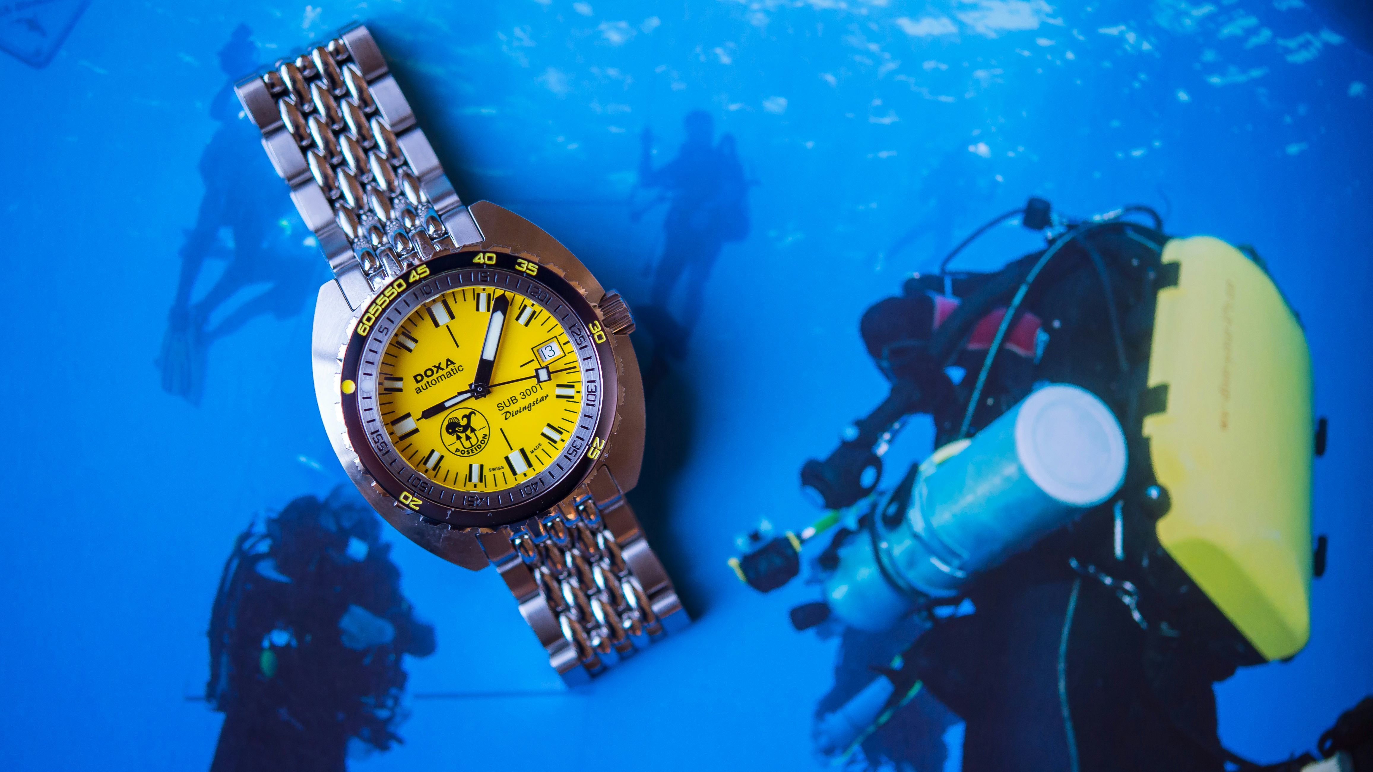Introducing: The Doxa SUB 300T Divingstar 'Poseidon Edition' (Live Pics &  Pricing) - Hodinkee