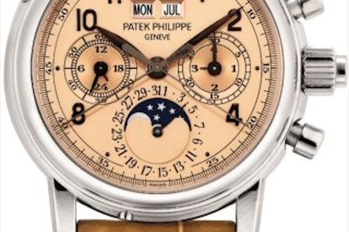Salmon 5372p Patek Patek Philippe Perpetual Calendar Split-seconds