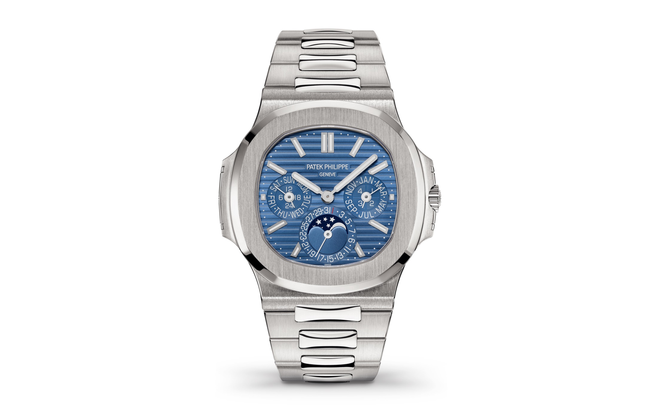 Patek nautilus 2025 perpetual calendar