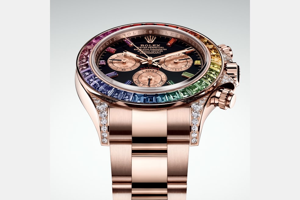 Introducing The Rolex Rainbow Daytona In Everose Gold Ref Rbow Hodinkee