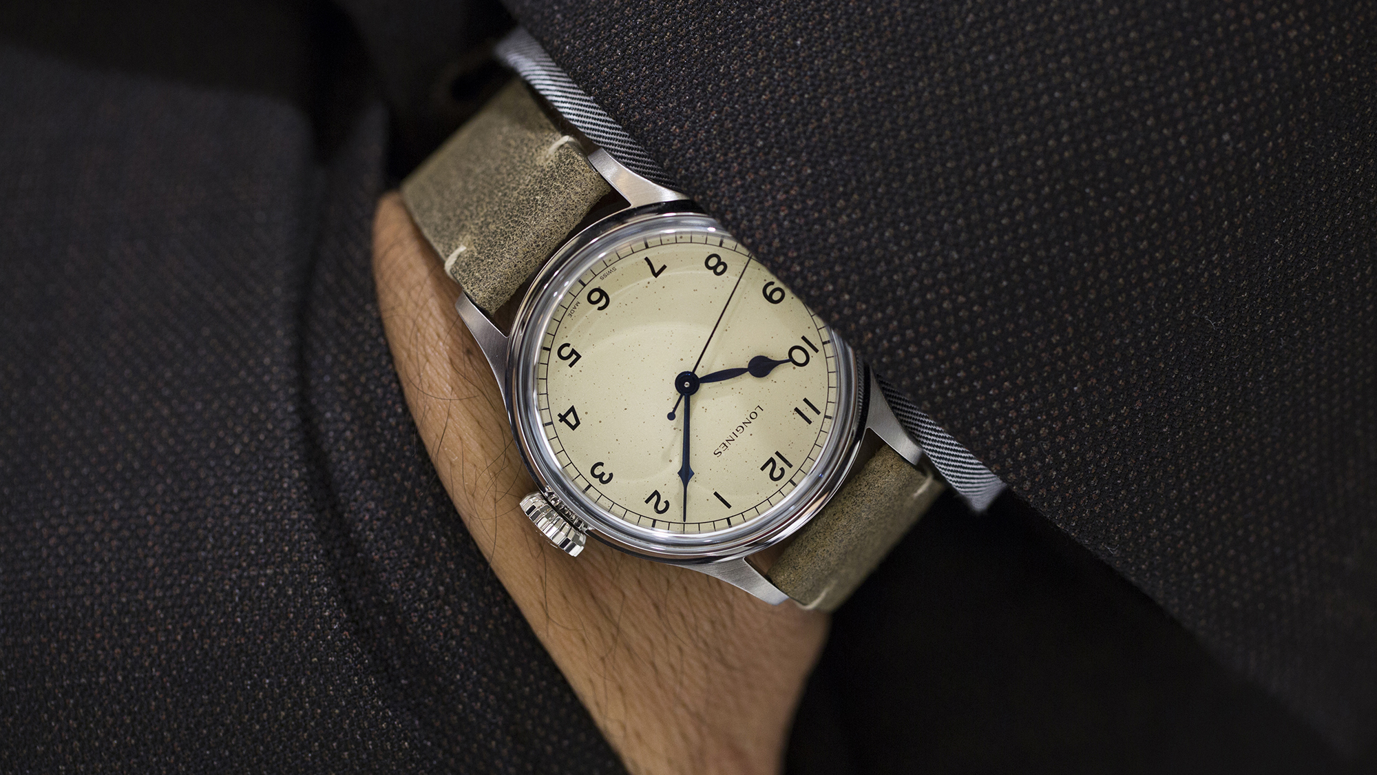 Hands On The Longines Military Watch Hodinkee