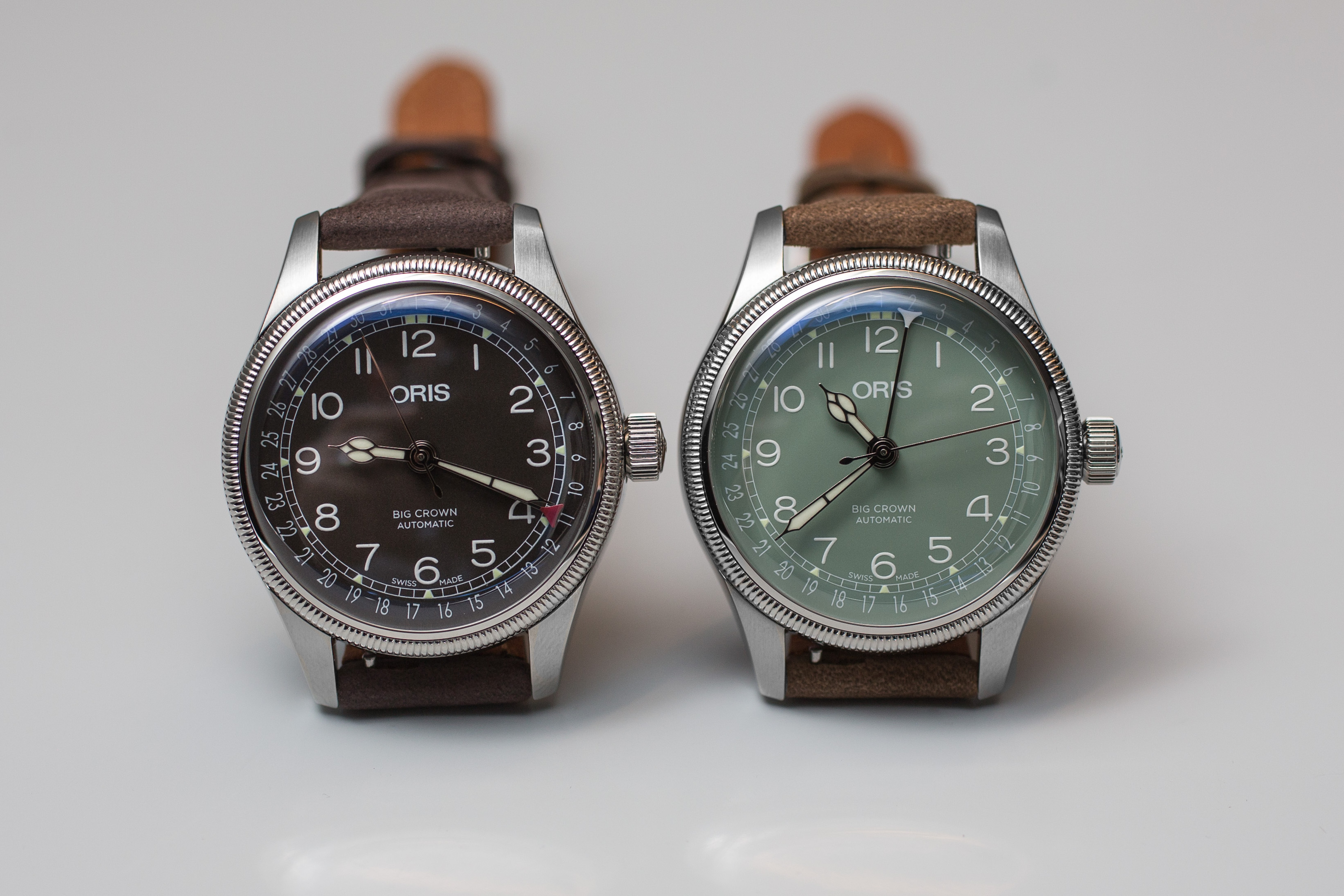 Nomos Club Campus vs Oris Pointer Date 36mm birthday gift