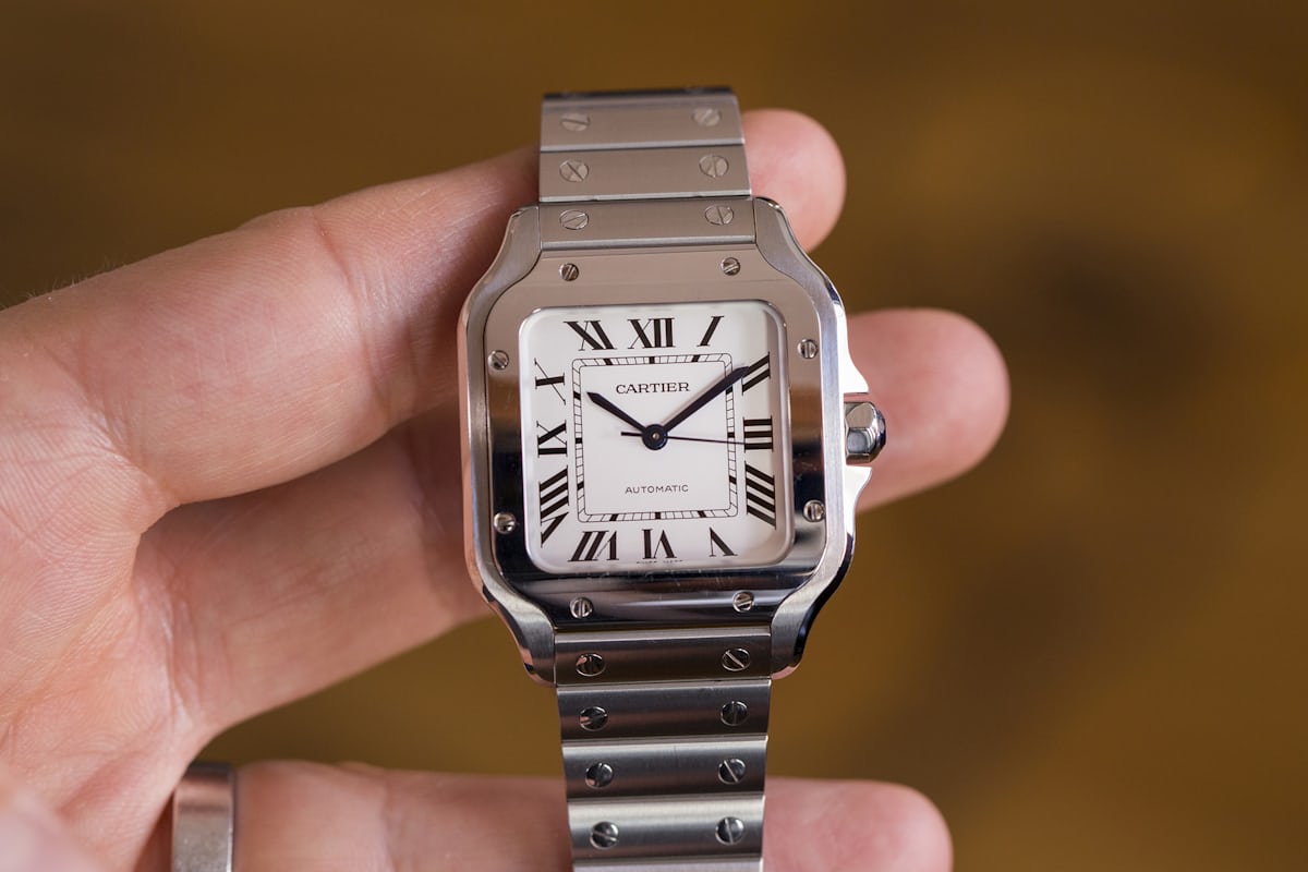 A Week On The Wrist The Cartier Santos Hodinkee