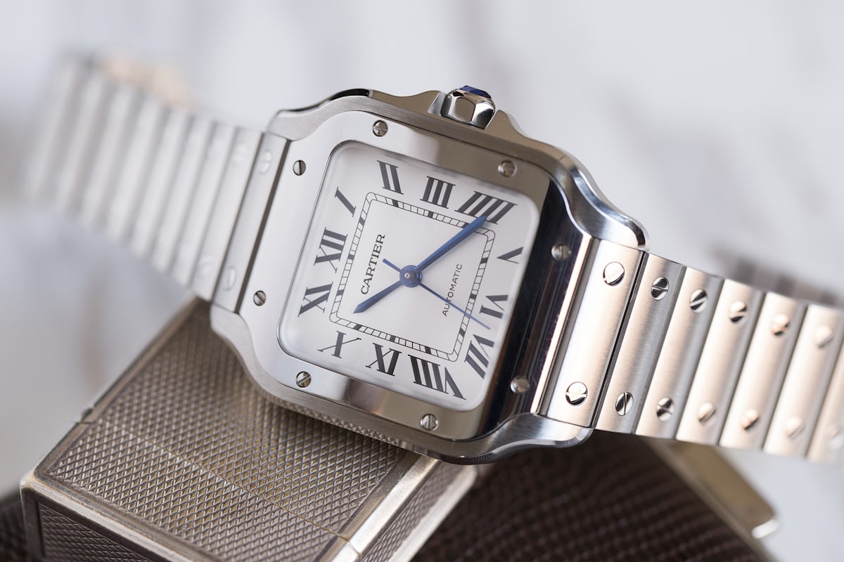 A Week On The Wrist The Cartier Santos Hodinkee