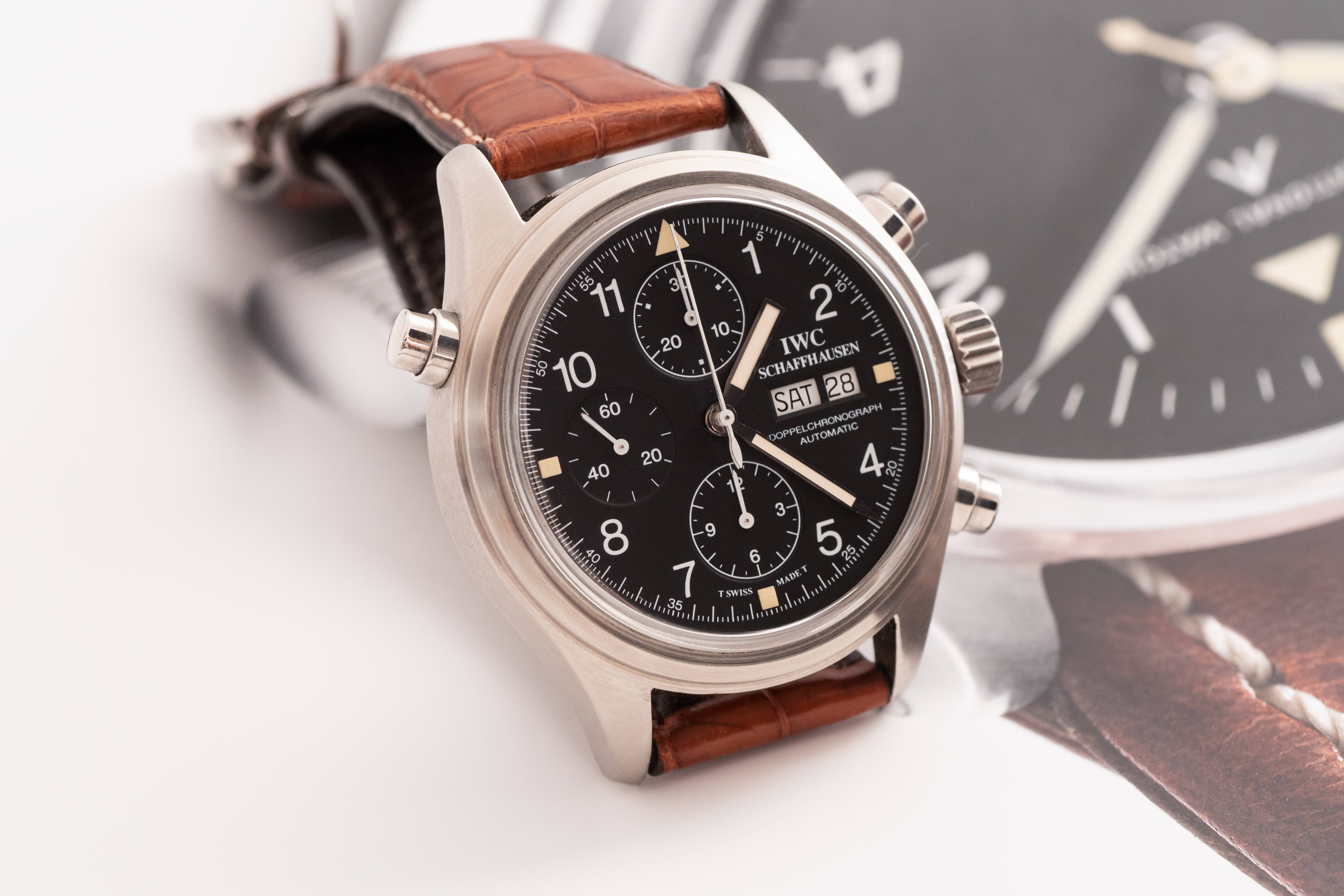 Iwc Pilot Doppelchronograph 2024 favors