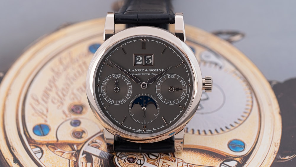Hands-On: The A. Lange & Söhne Saxonia Annual Calendar US Boutique Exclusive With Grey Dial