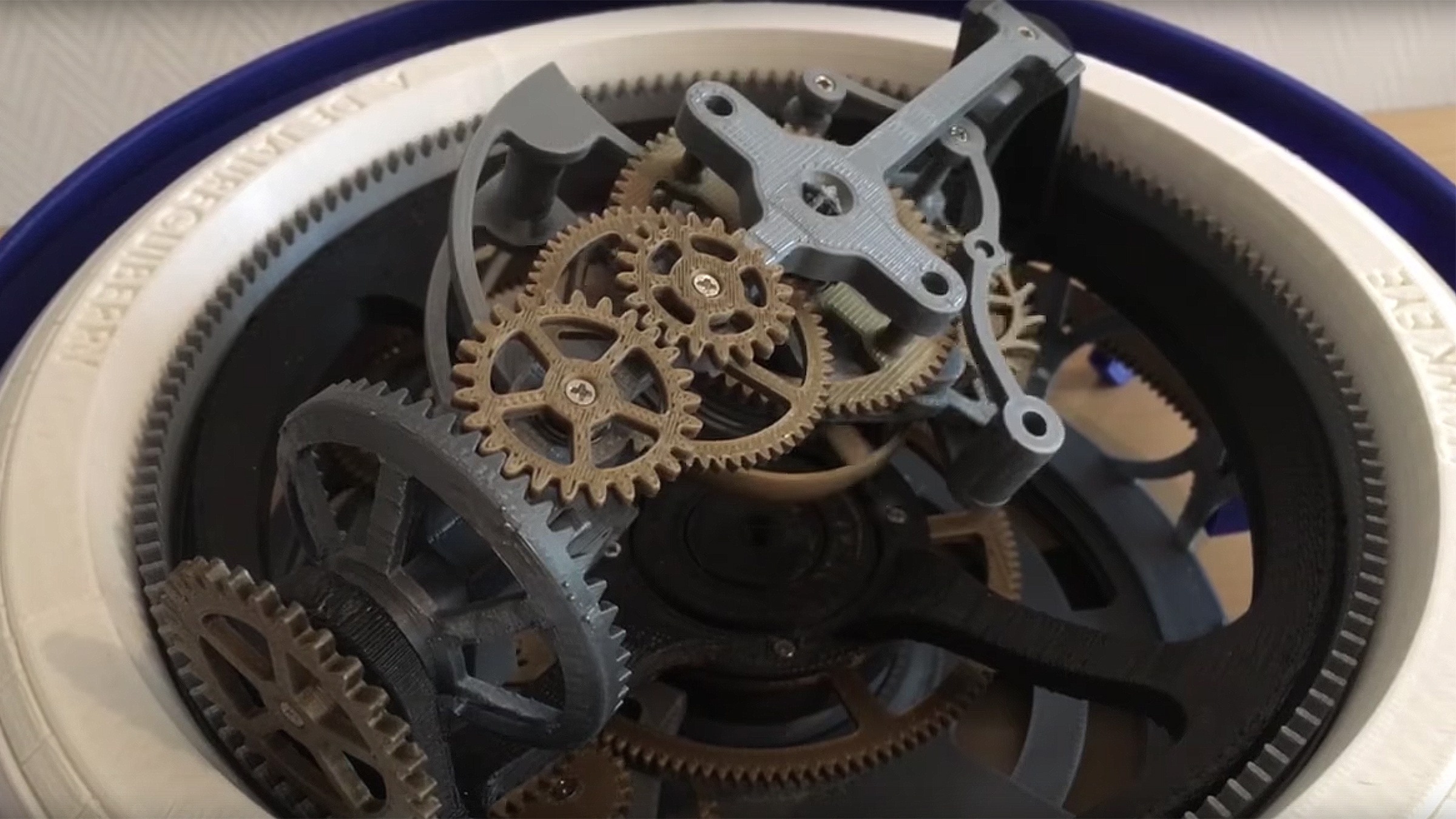 Just Because A 3D Printed Triple Axis Tourbillon Inspired By