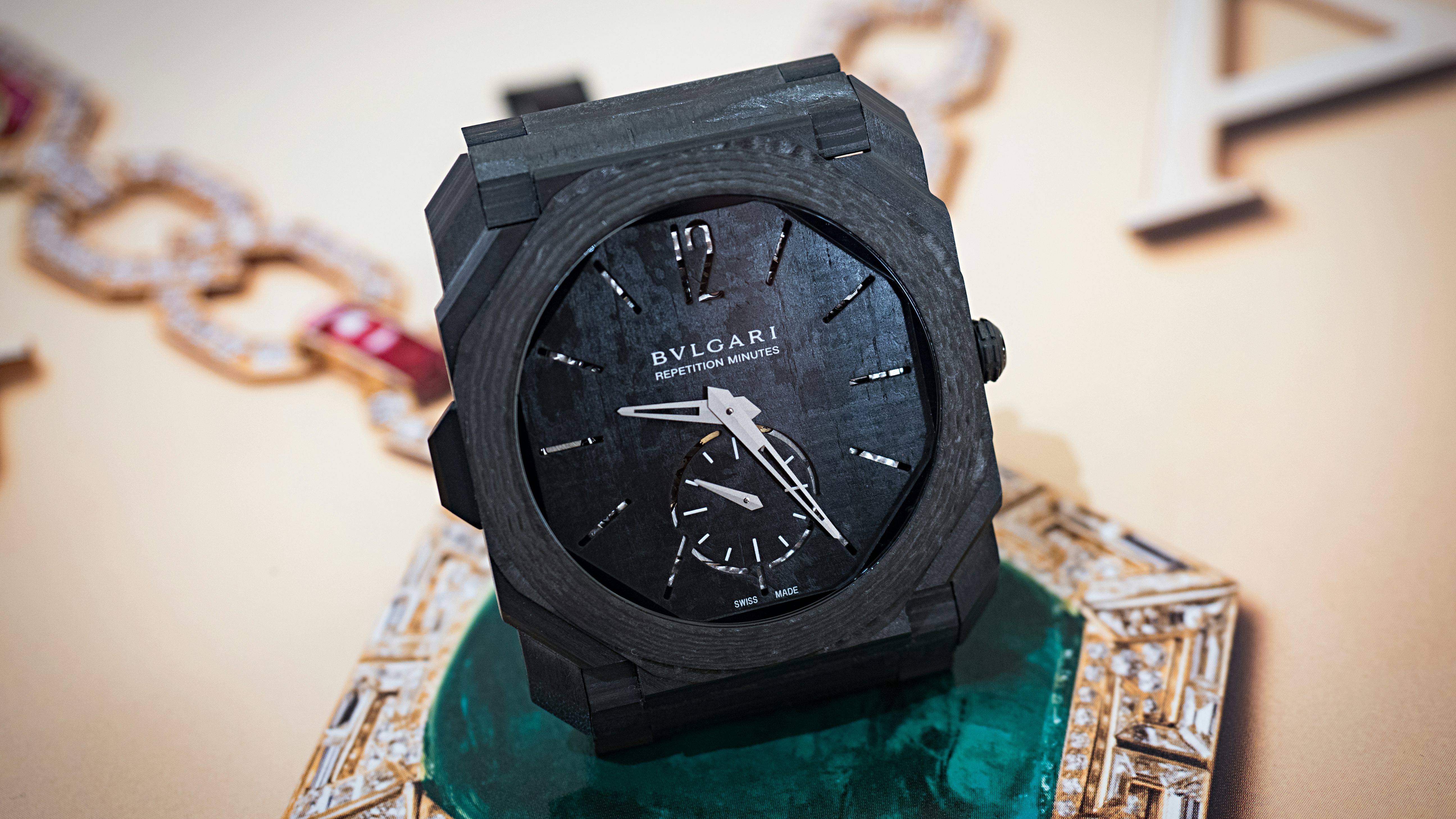 Happenings: See The Bulgari Octo Finissimo Tourbillon Automatic And Minute  Repeater Carbon For The First Time In The US, At Bulgari NY - Hodinkee