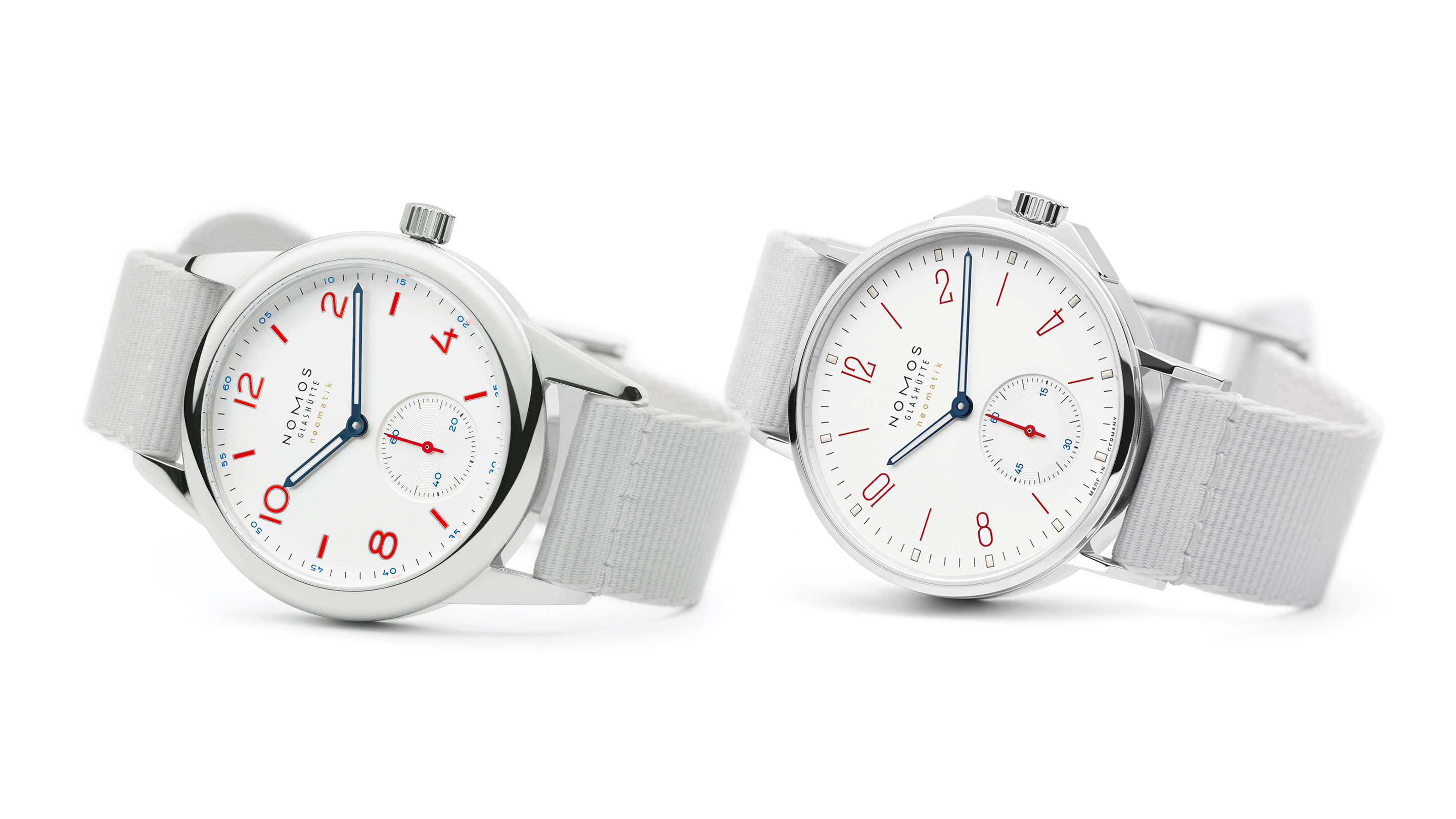 Introducing Two New Siren White Dial Additions To The NOMOS