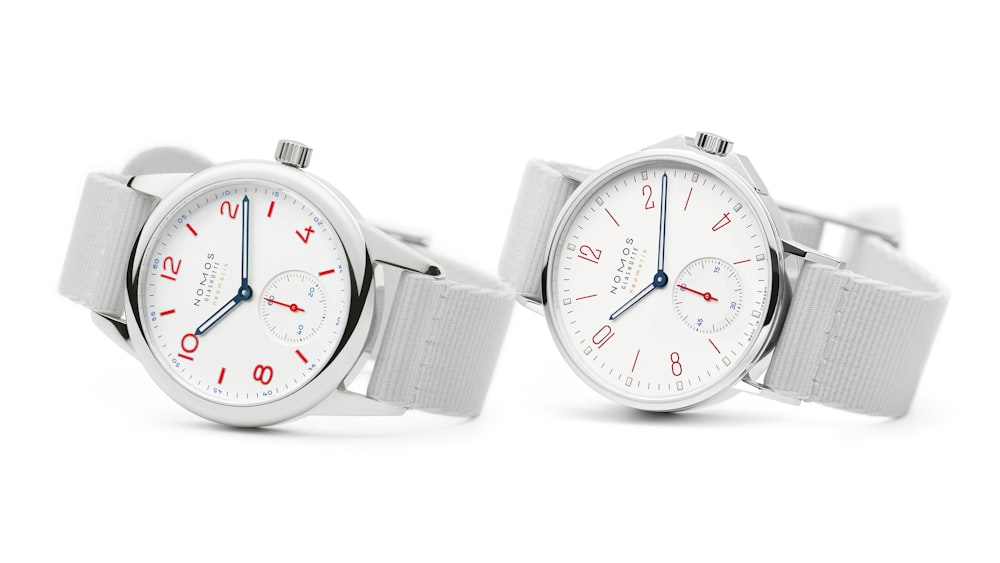 'Siren White' Dial Additions To The NOMOS Aqua Series 'Siren White' Dial Additions To The NOMOS Aqua Series