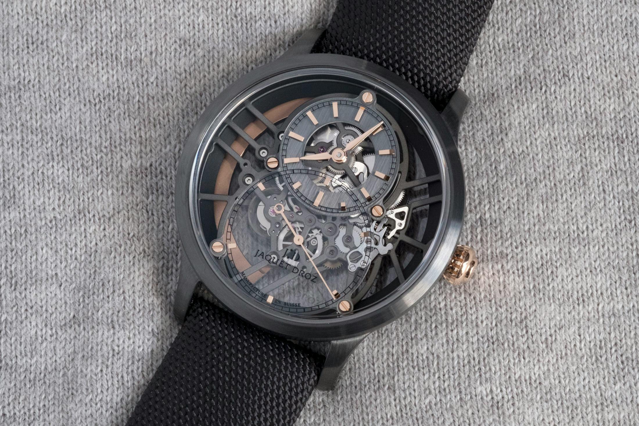 tokotoko　カクタス　スケルトン　パーチ　No.125、121 Hands-On: The Jaquet Droz Grande Seconde Skelet-One Ceramic - Hodinkee