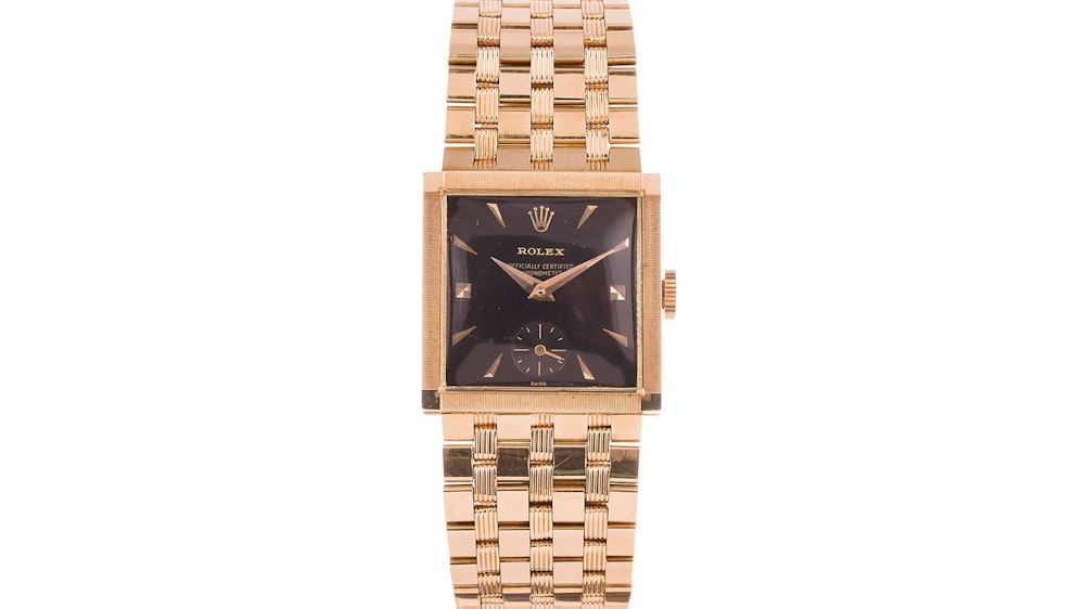 Bring a Loupe An Affordable Eberhard Calatrava, An Unusual Square-Cased Rolex, And A Pristine ...