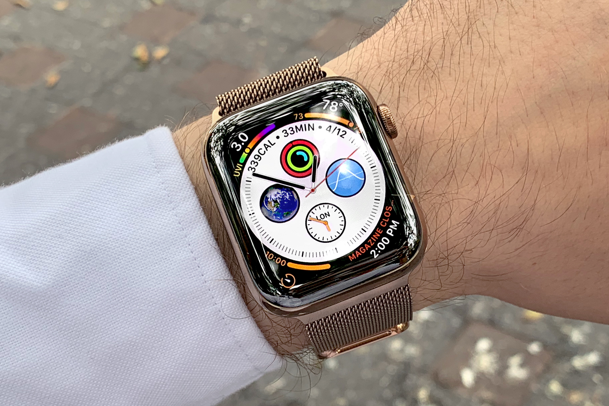 apple watch ss gold