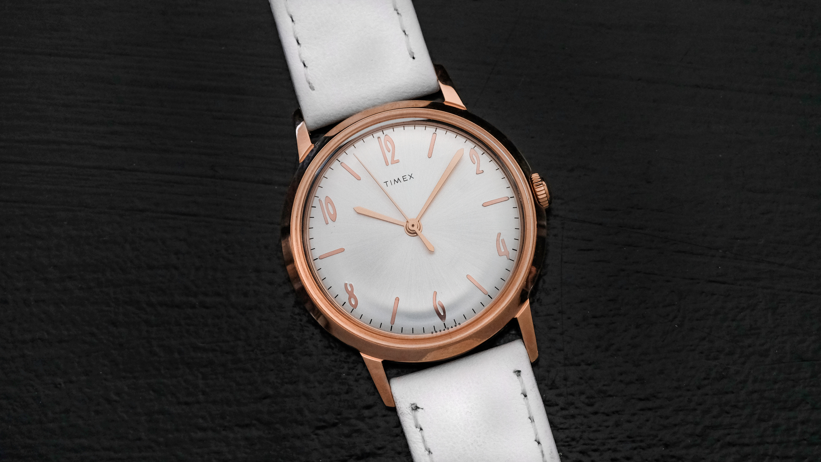 Timex marlin 2025 rose gold