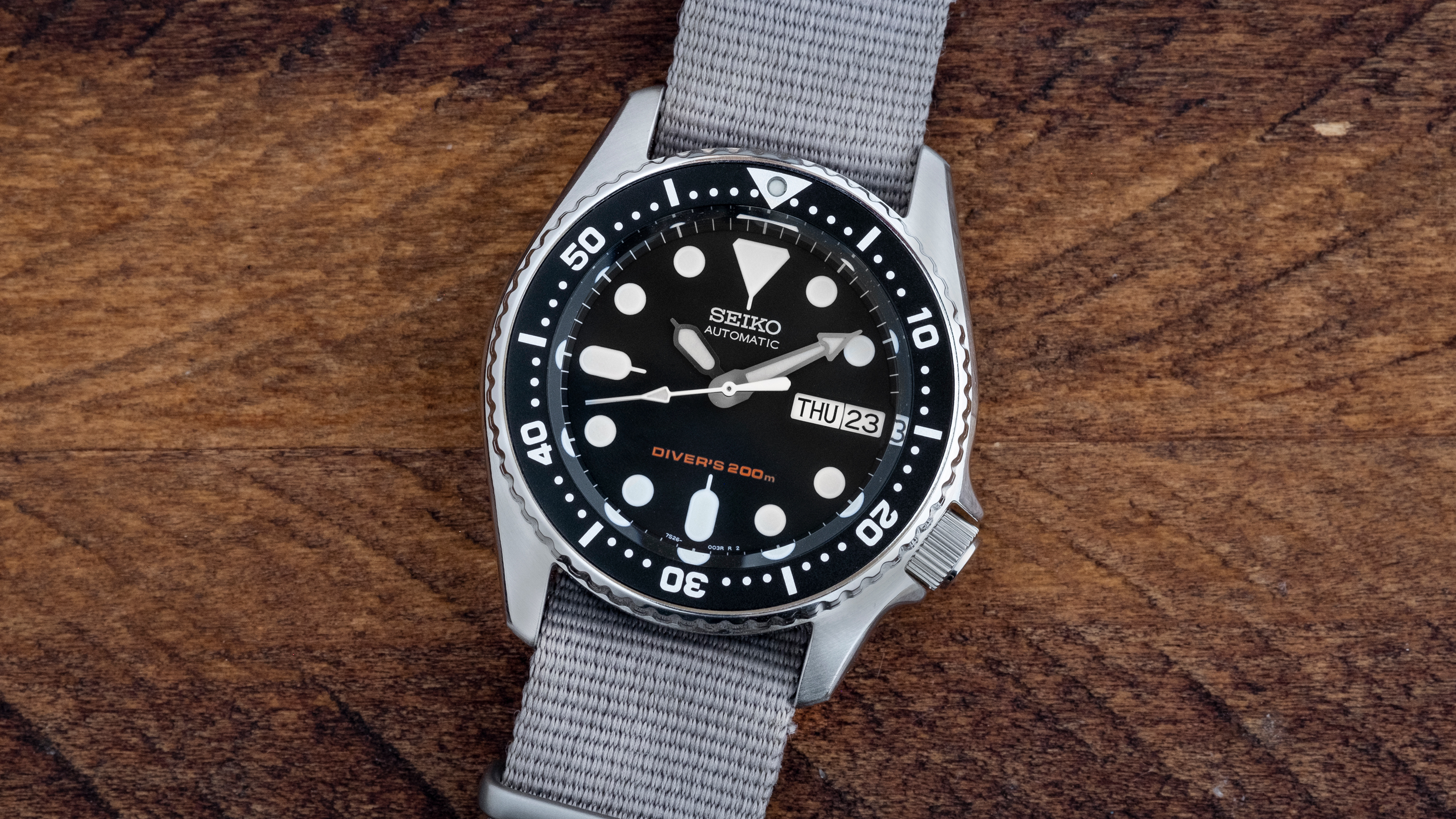 Seiko SKX013 Dive Watch 