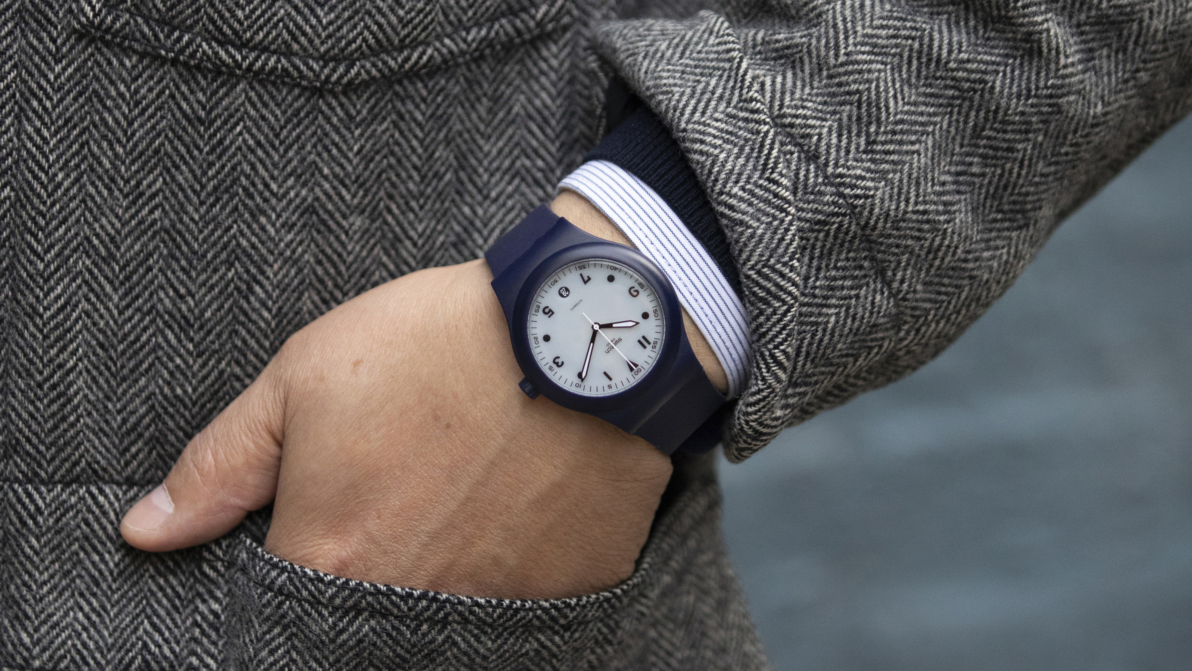 Introducing: The Swatch Sistem51 Blue Edition For HODINKEE – HODINKEE Shop