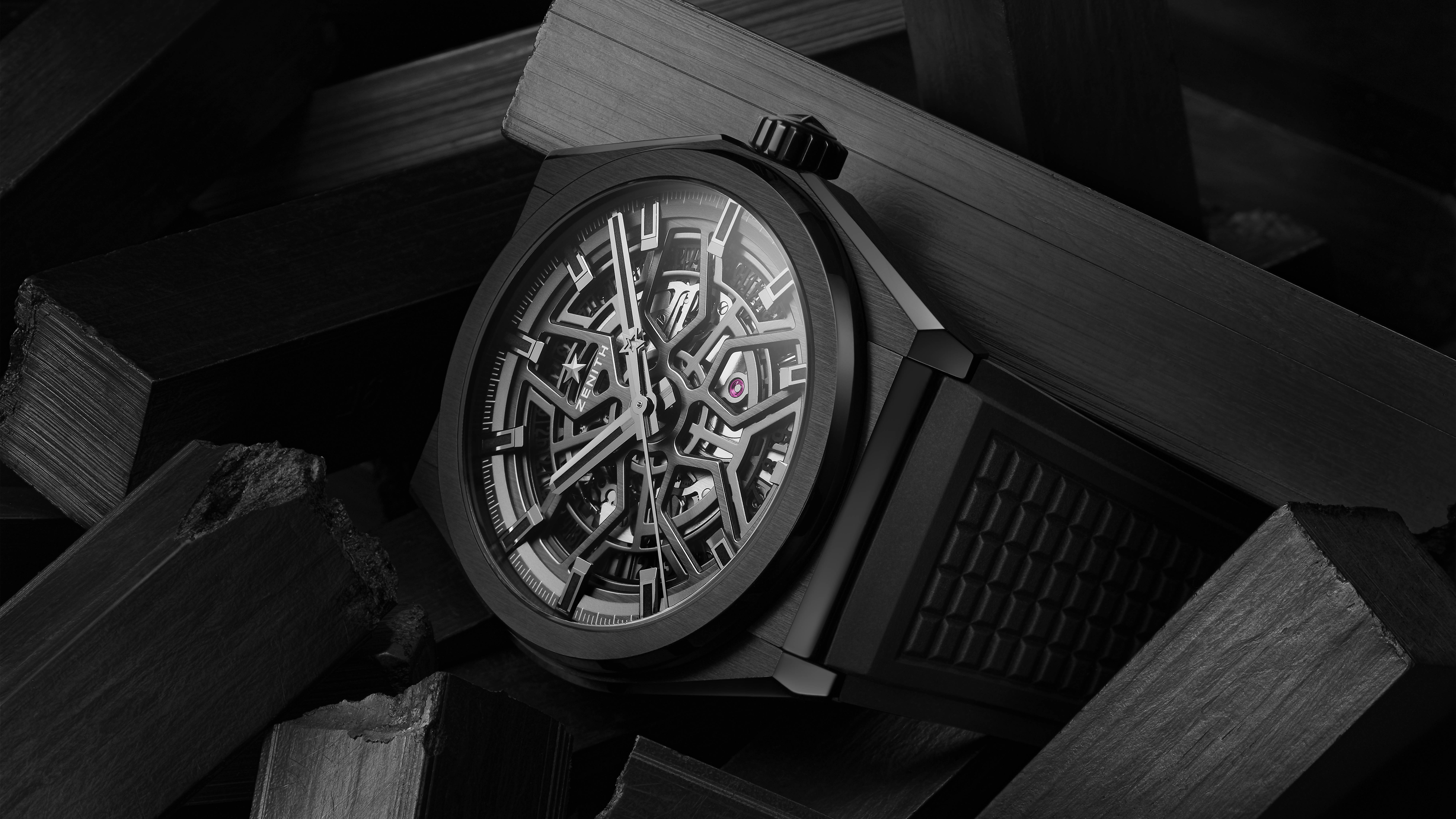 Zenith defy classic on sale black ceramic price