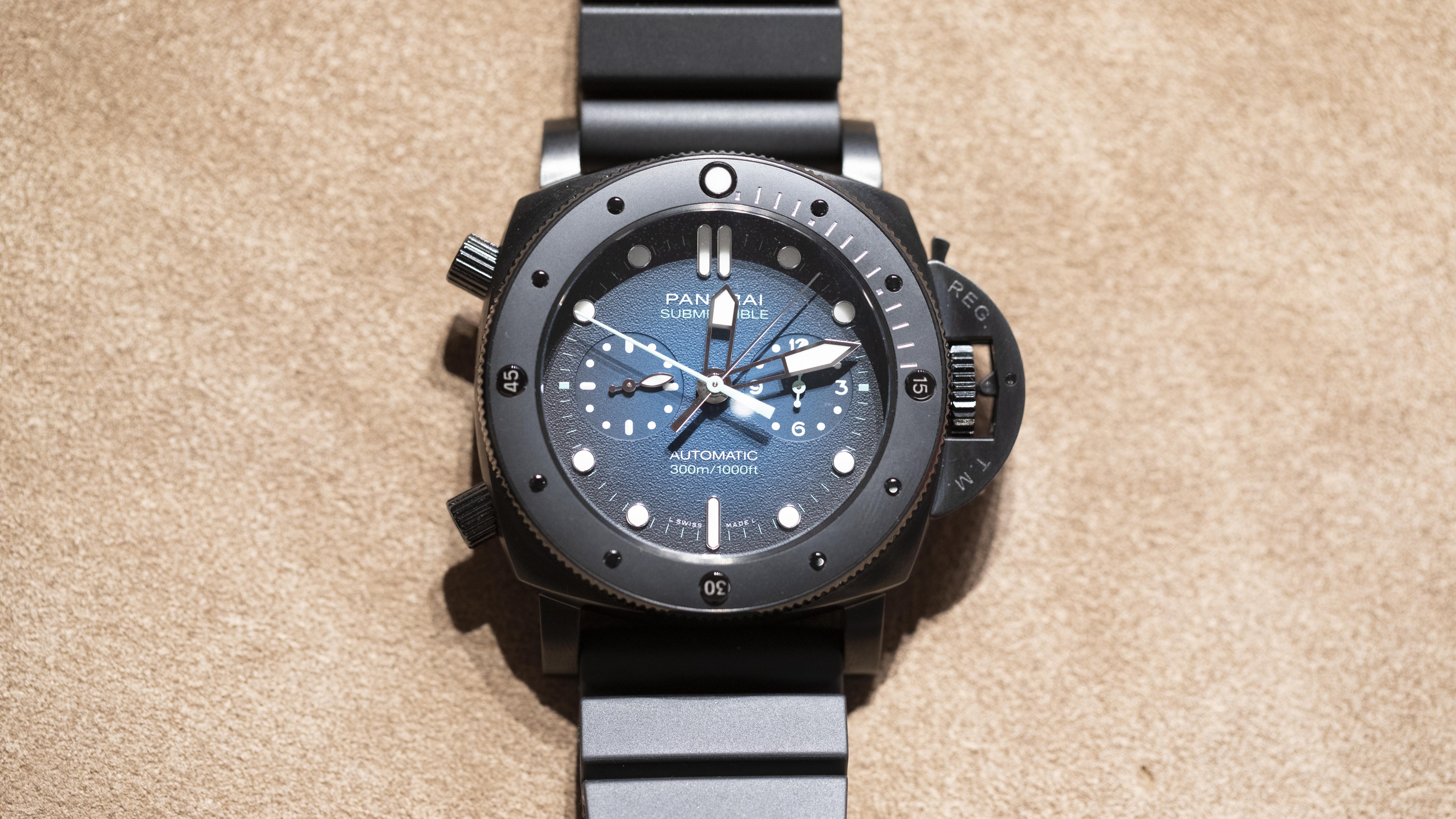 Panerai submersible chrono online guillaume nery