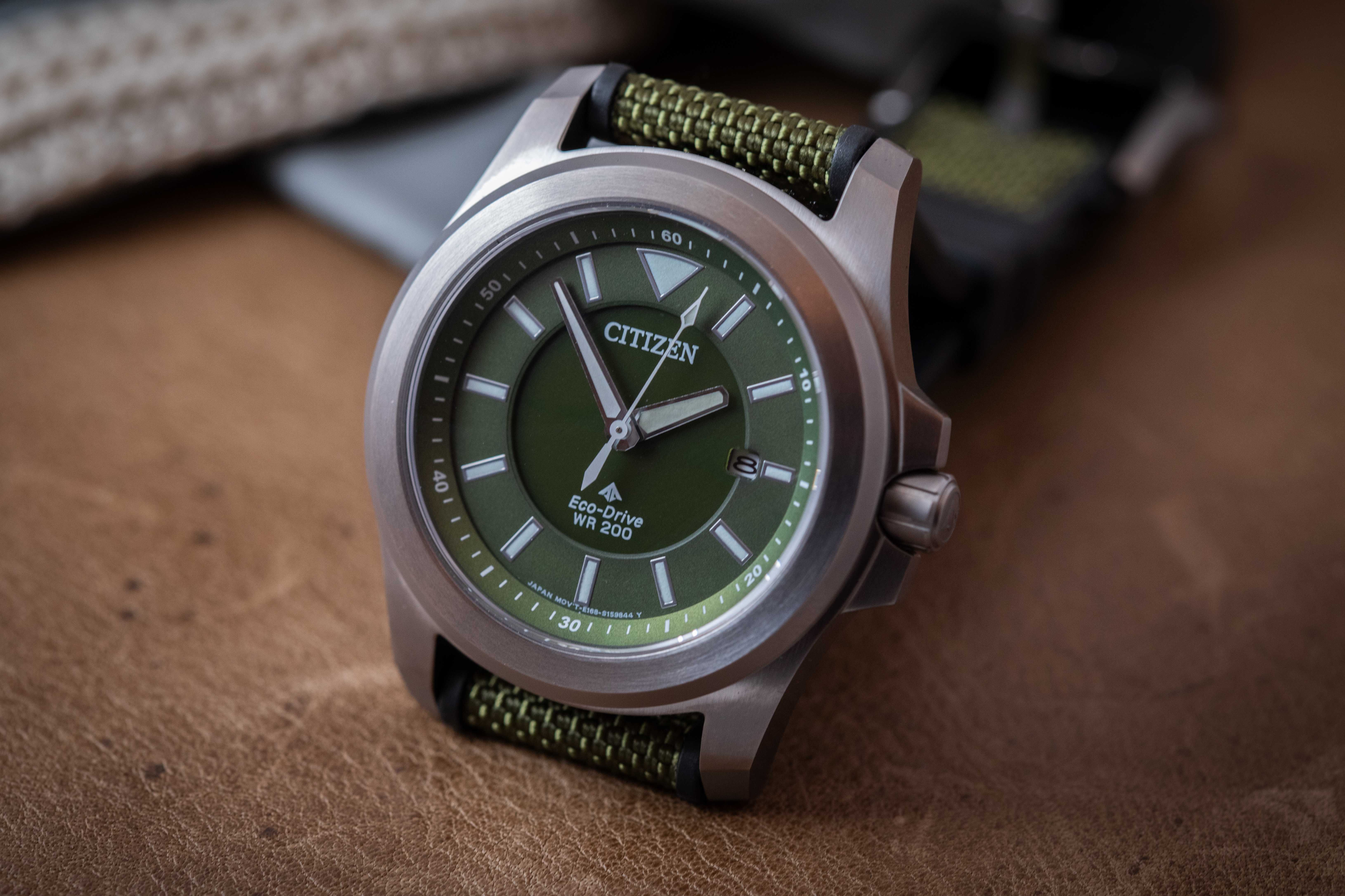 eco drive field watch