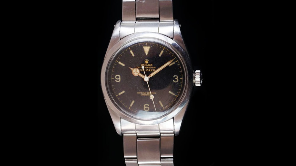 Bring a Loupe A Rolex Explorer Ref. 6610, A Movado M90 Chronograph With Breguet Numerals ...
