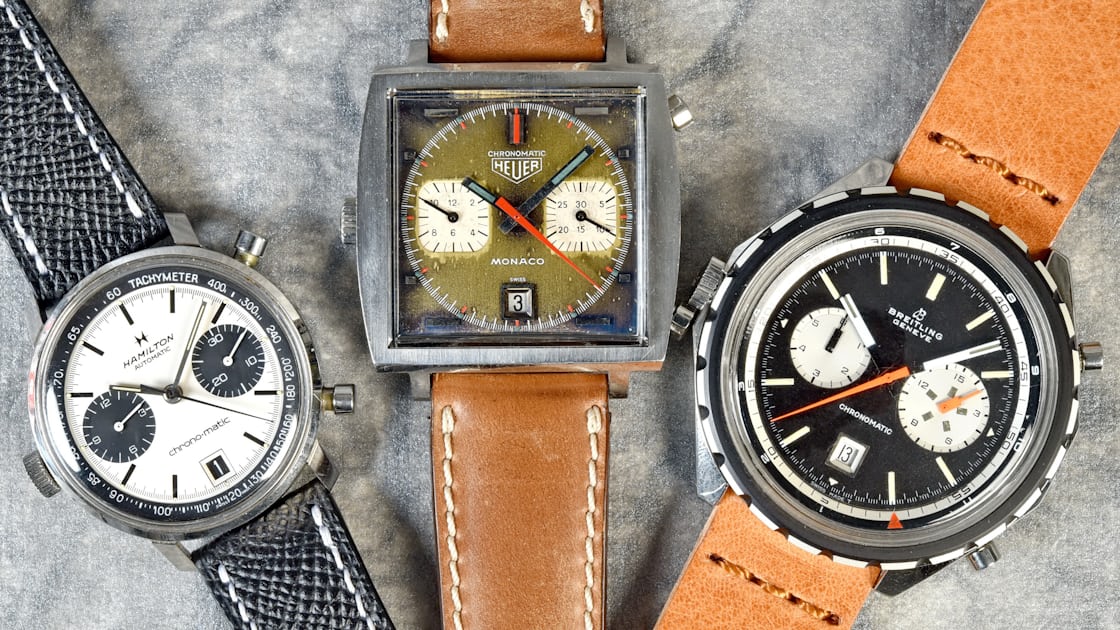 The Entire Industry Invented the Automatic Chronograph - Grail Watch