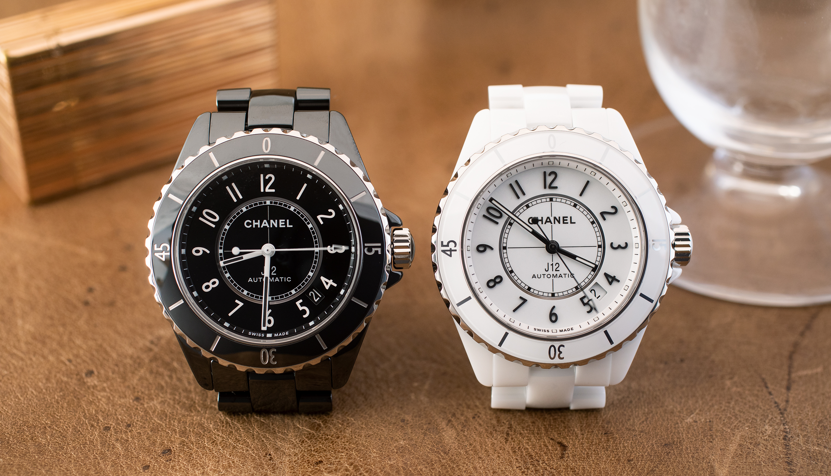 Chanel J12 Chronograph White Diamond  ALMA Watches