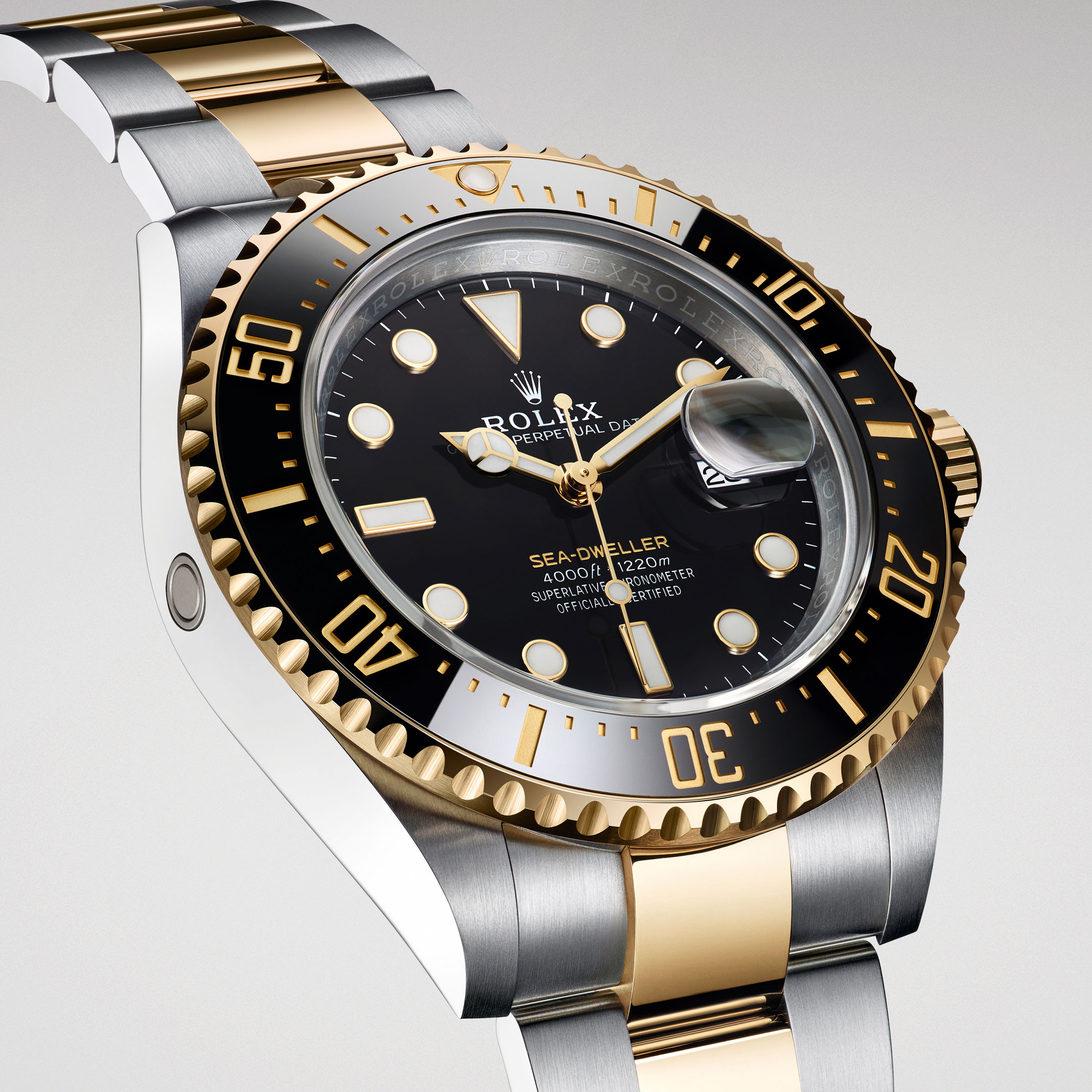 rolex sea dweller rose gold