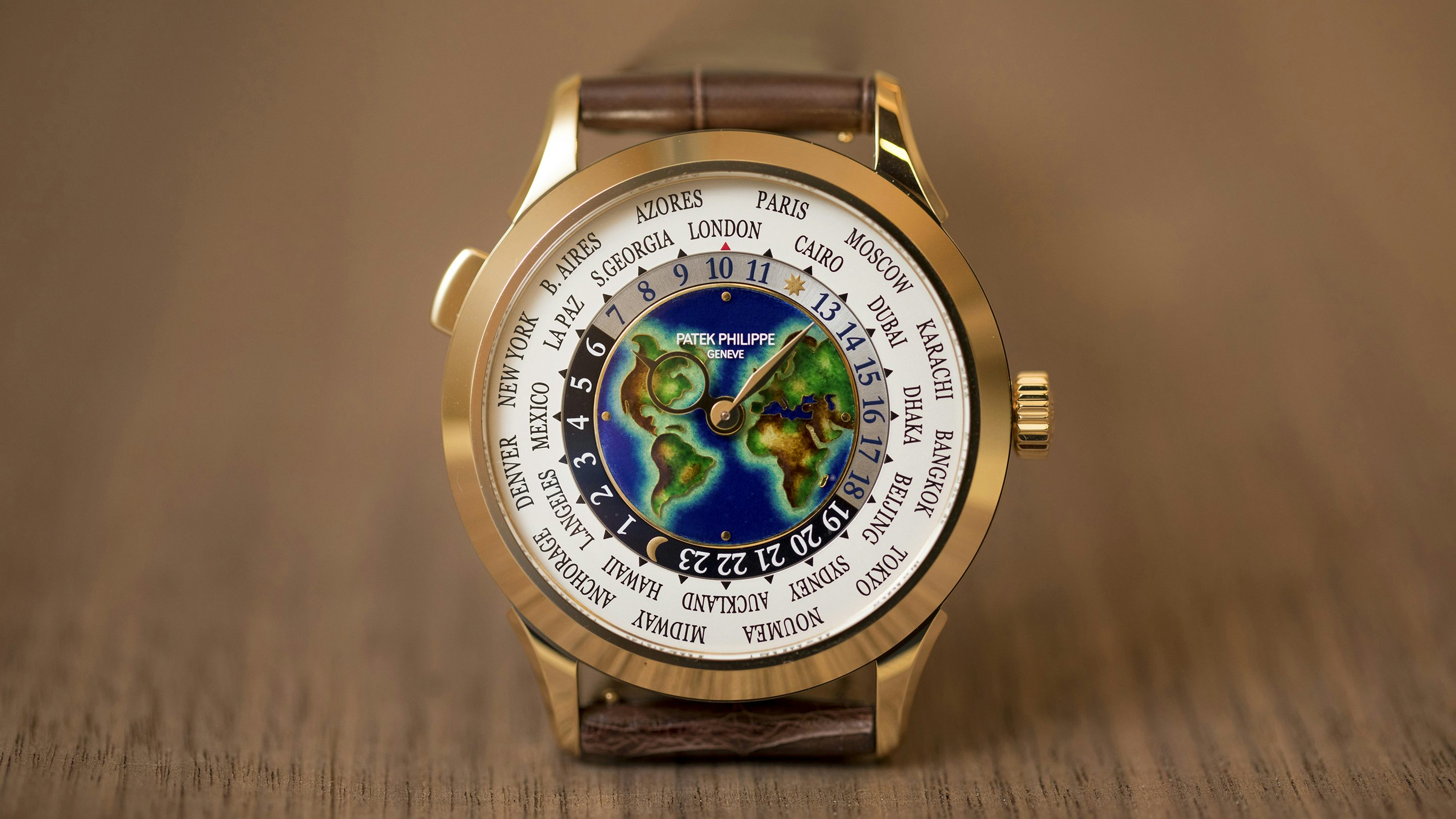 Introducing: The Patek Philippe World Time Ref. 5231J (Live Pics & Pricing)  - Hodinkee