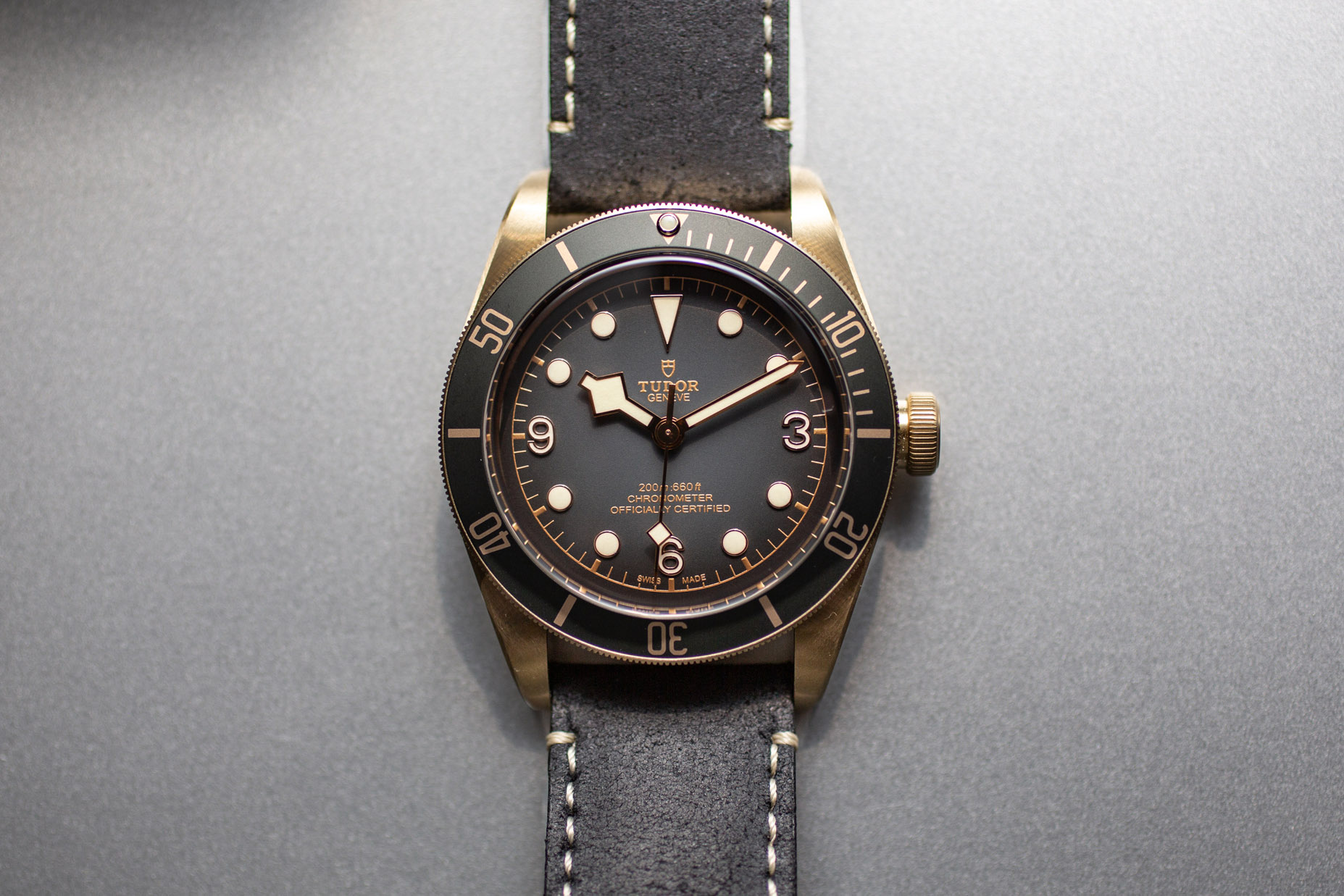 Introducing The Tudor Black Bay Bronze With Slate Grey Dial (Live Pics