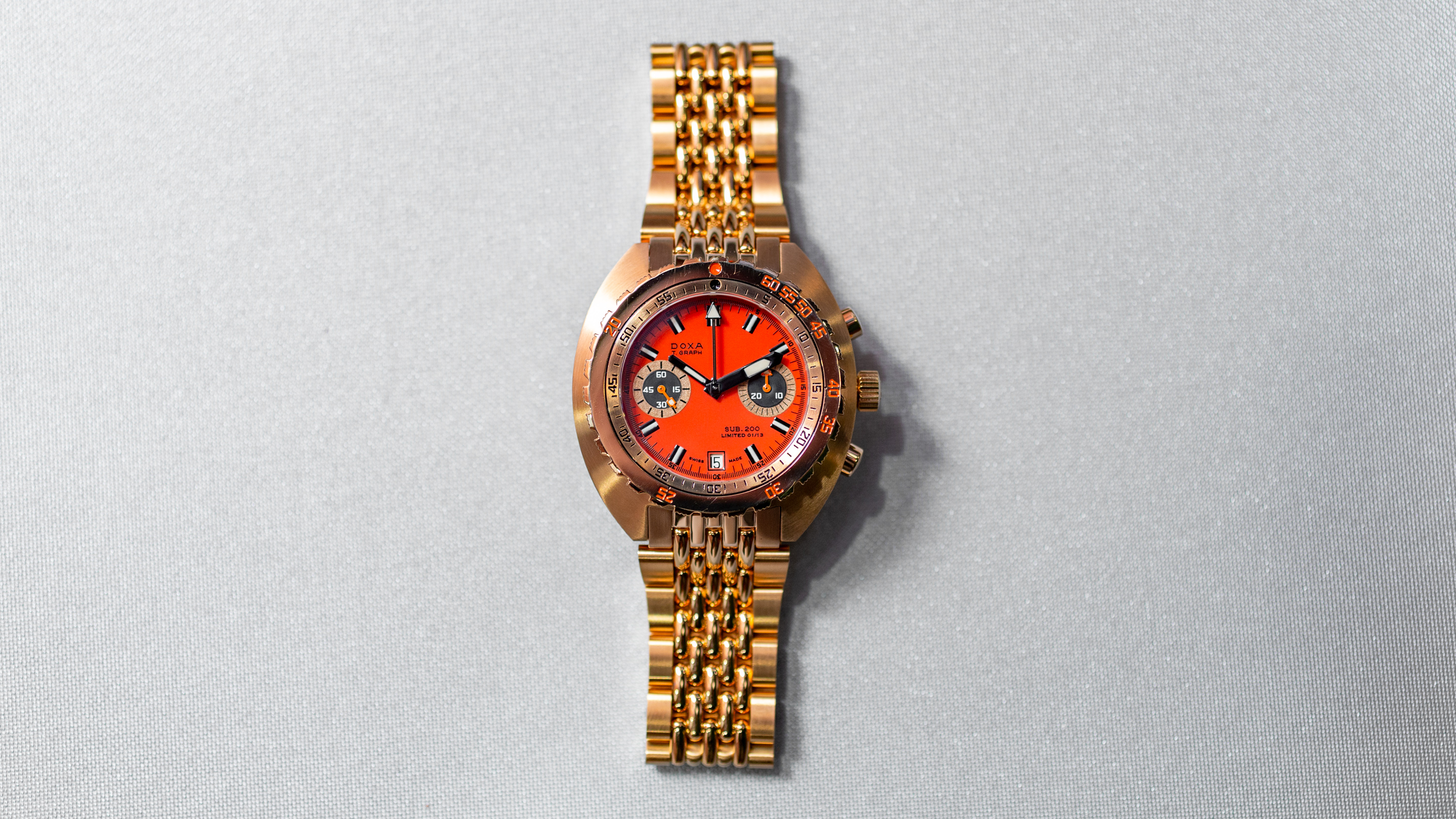 Solid hot sale gold doxa