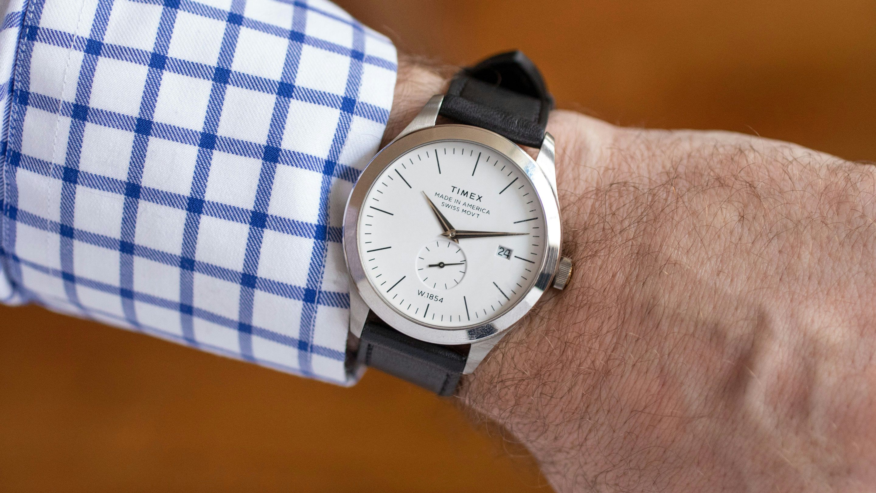 Timex Men's Waterbury Sub-Second Vintage Watch 42mm