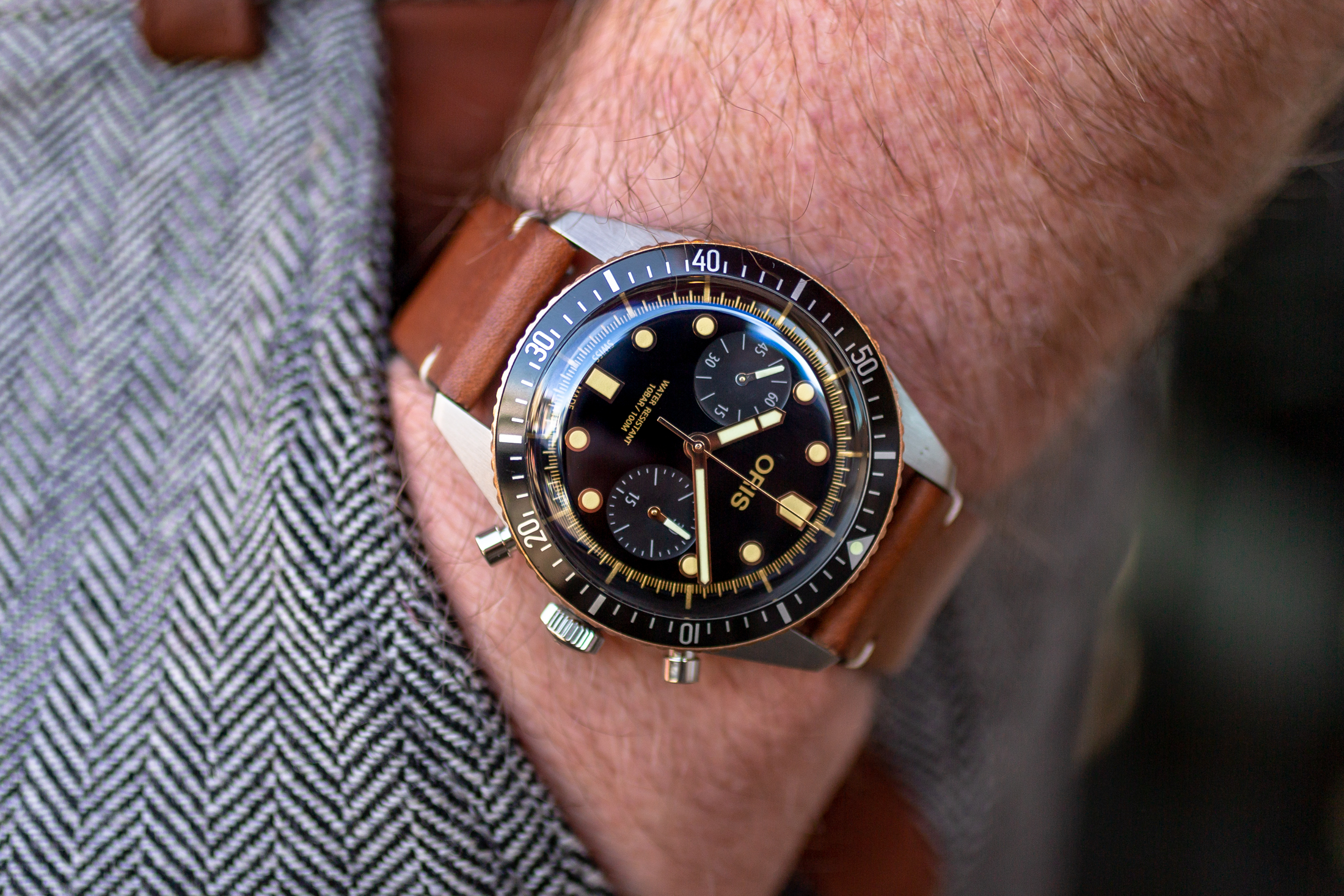 Introducing The Oris Divers SixtyFive Chronograph (Live Pics
