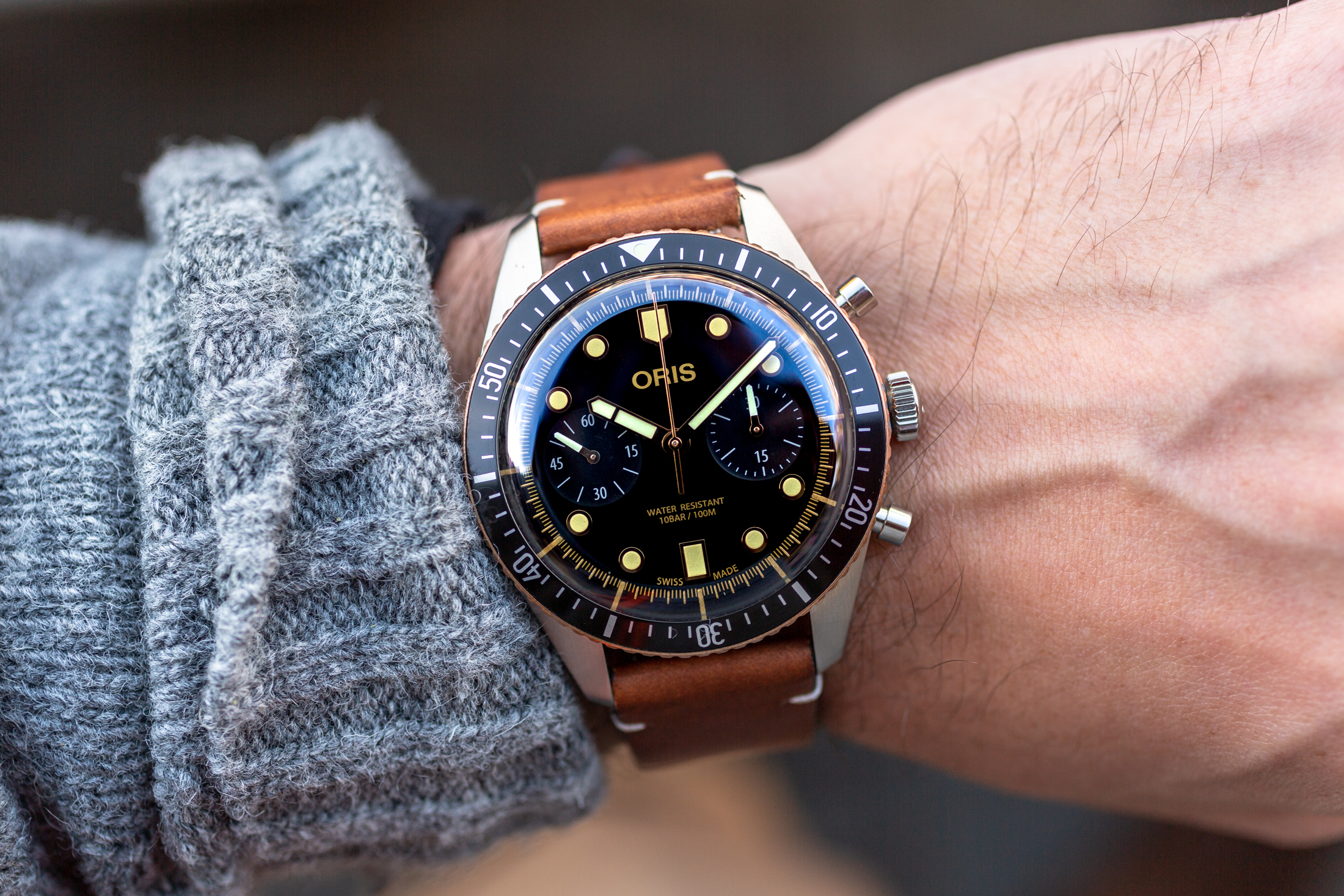 oris diver sixty five chronograph