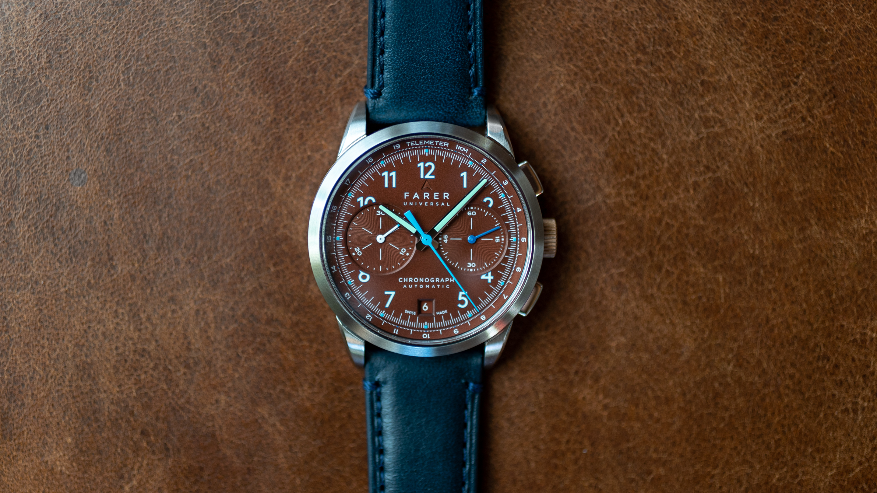 Farer eldridge 2025 chronograph automatic