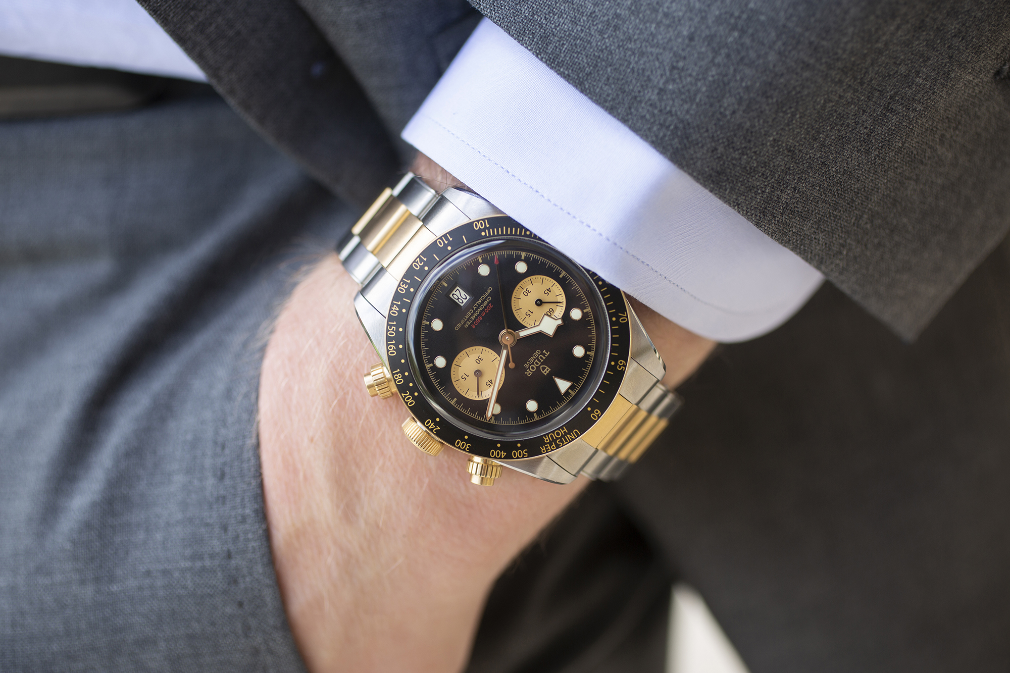 Tudor Black Bay Gold And Steel Prefert Com Tr