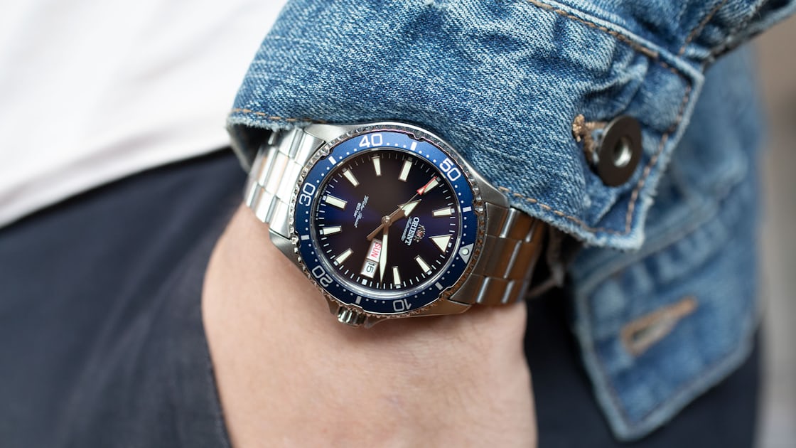 Orient Kamasu Mako III Blue Automatic Men's Watch With