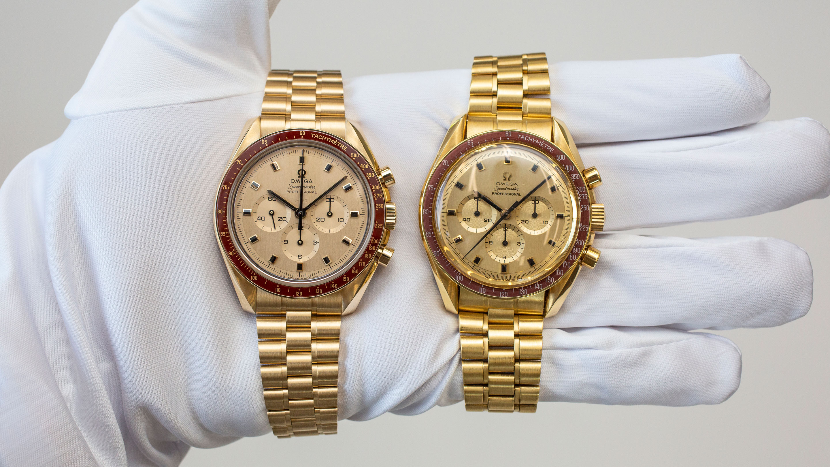 The Very First Gold Omega Speedmaster 