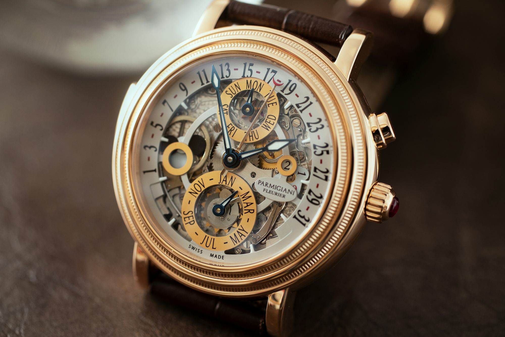 The Parmigiani Fleurier Toric Corrector In Rose Gold