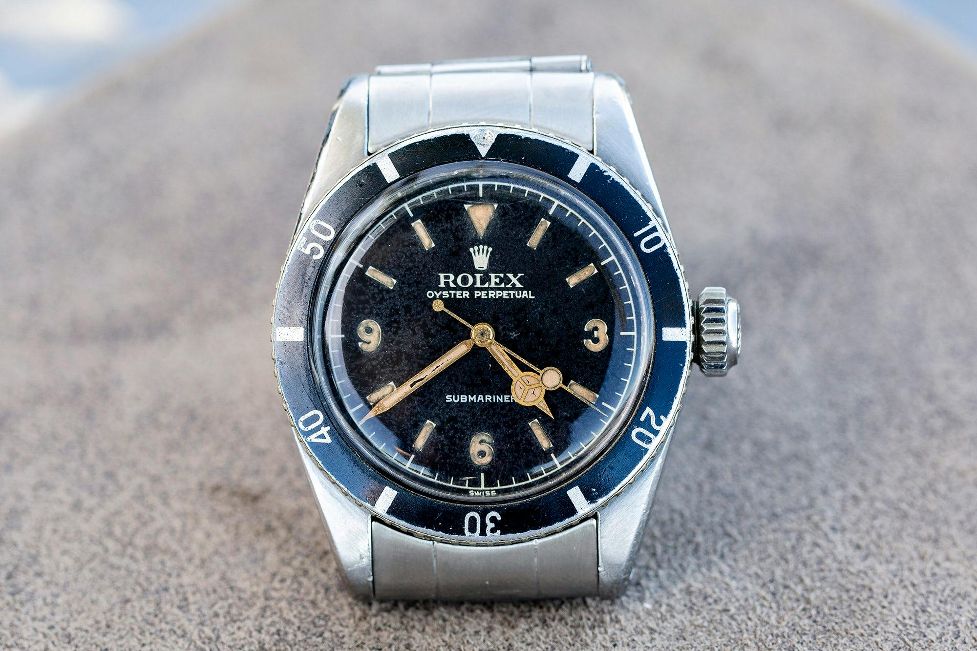submariner bezel size