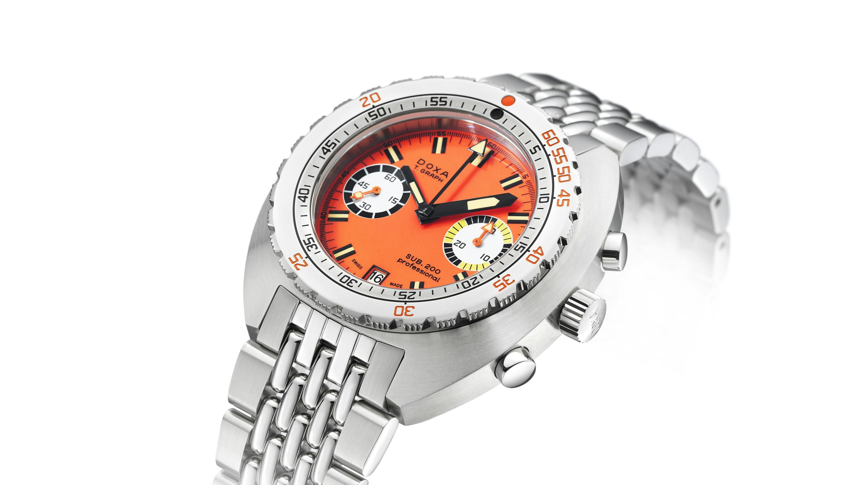 Introducing The Doxa Sub 200 T Graph Stainless Steel Hodinkee