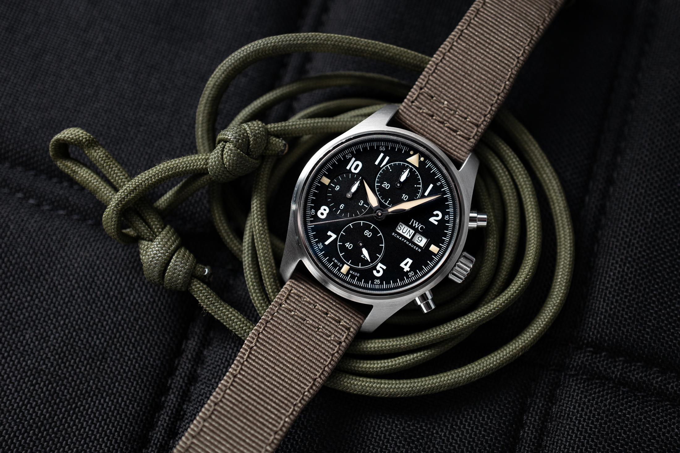 iwc pilot's watch spitfire chronograph