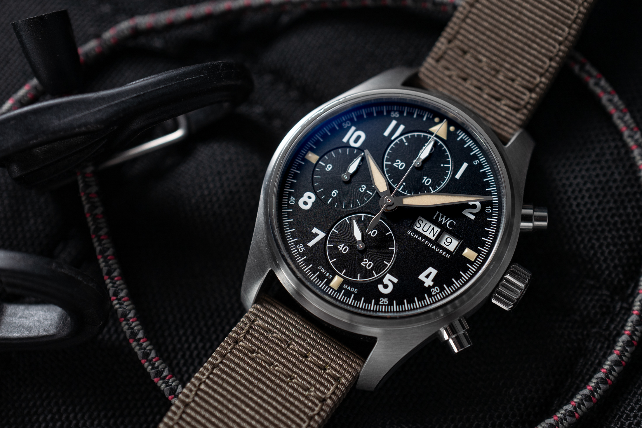 iwc pilot's watch spitfire chronograph