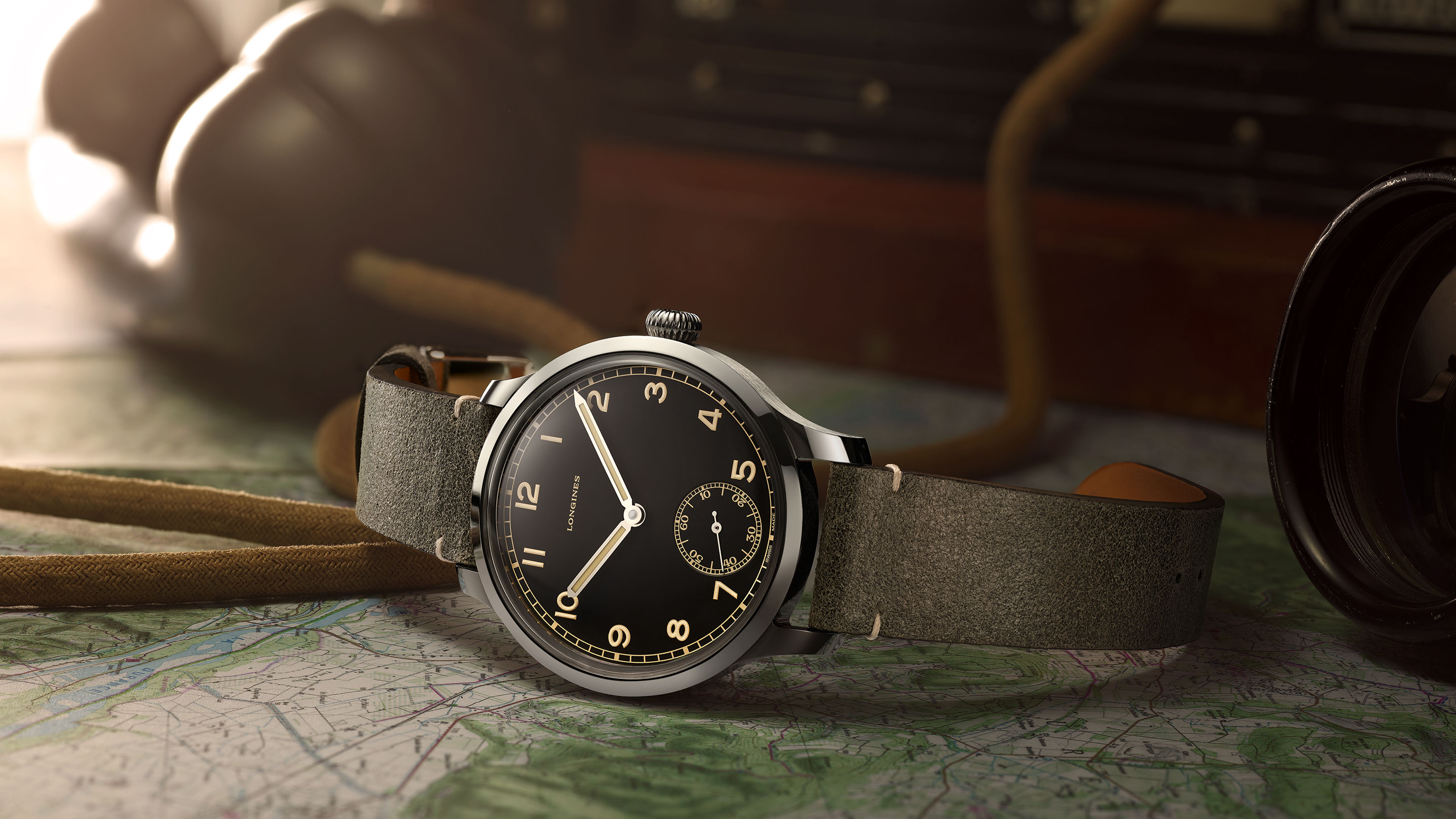 Longines heritage military 1938 chronograph hotsell