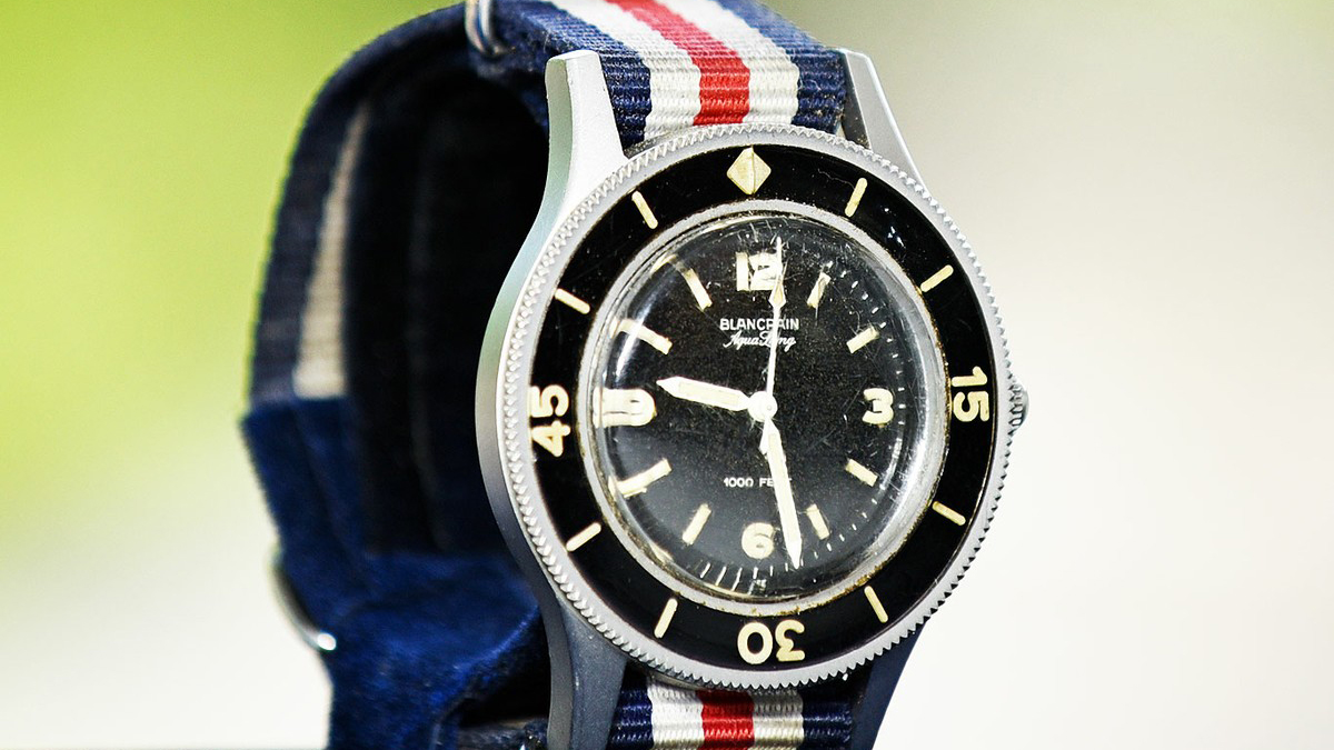 Recommended Reading Woman Scores Blancpain Fifty Fathoms