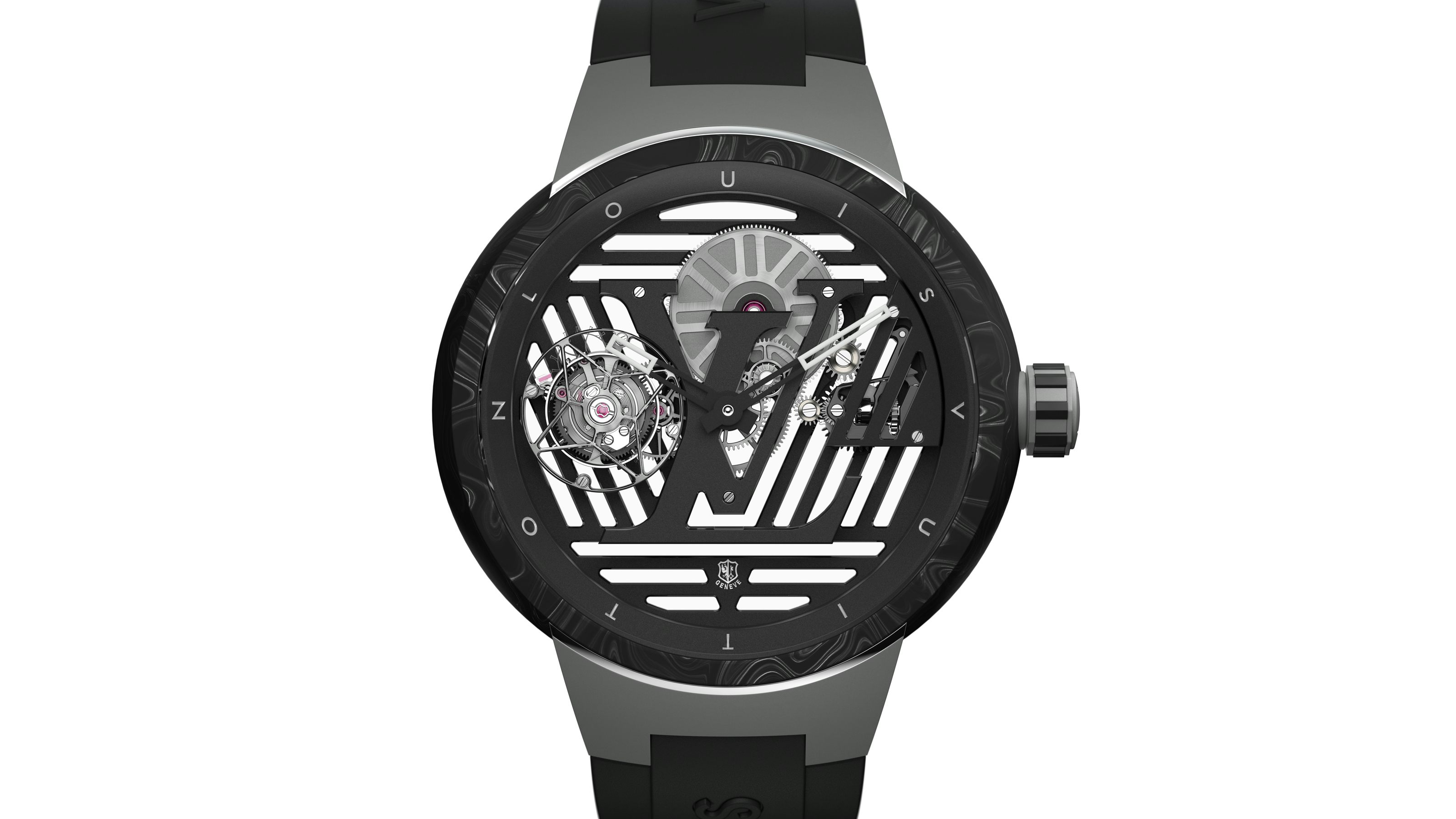 Louis Vuitton - Tambour Watch with Stunning Dial that Combines Diamond –  Every Watch Has a Story
